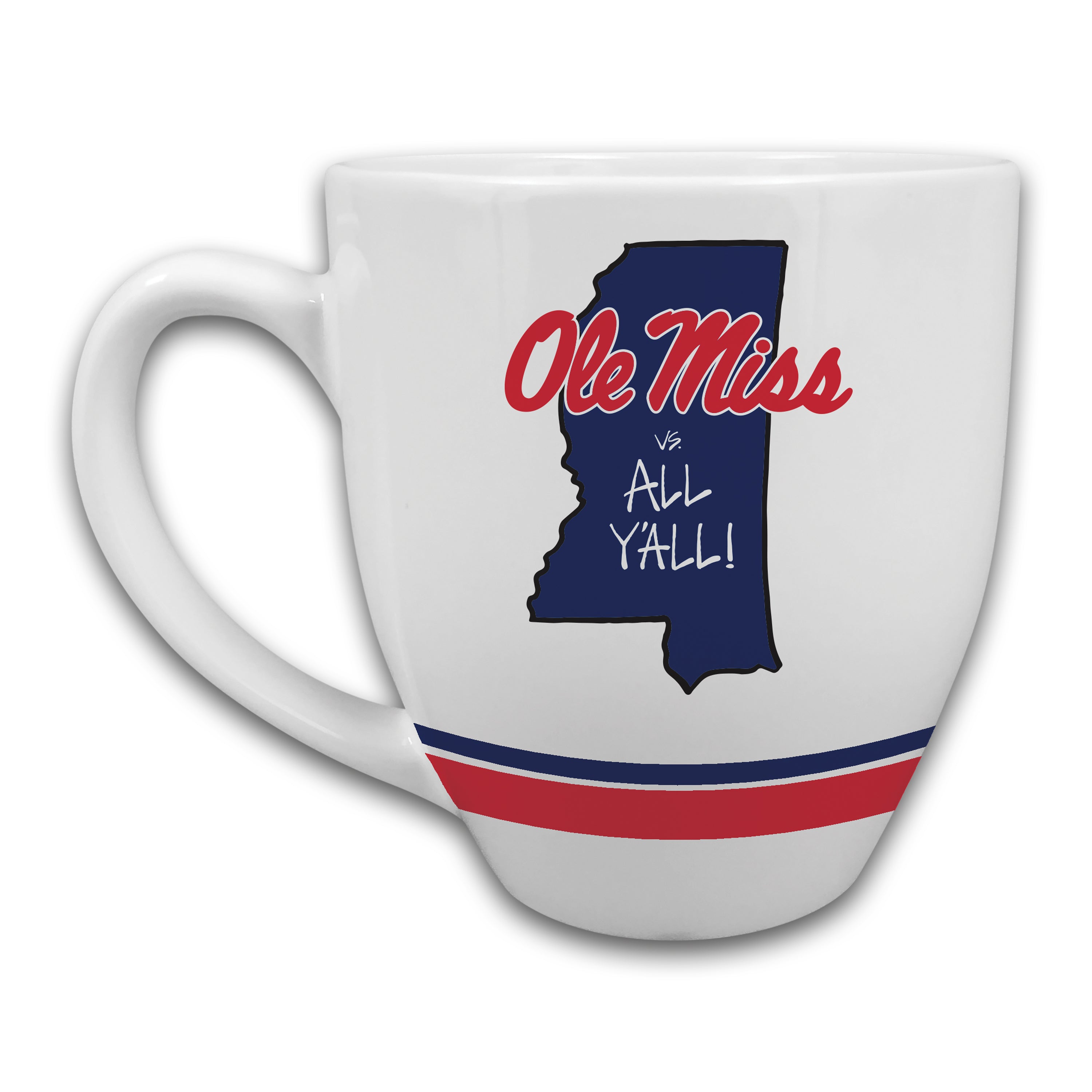 Magnolia Lane Ole Miss State Mug