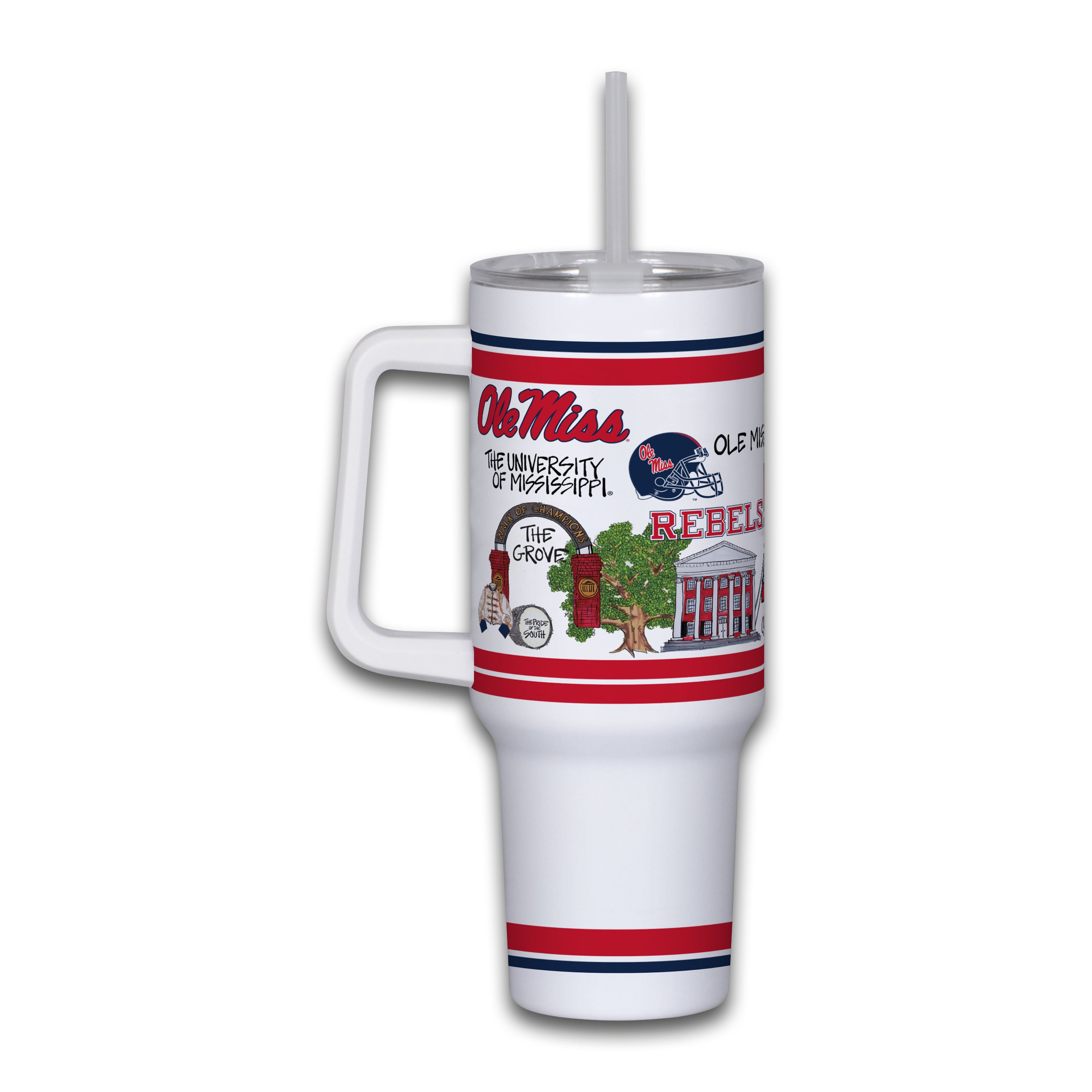 Magnolia Lane 40oz Tumbler with Handle