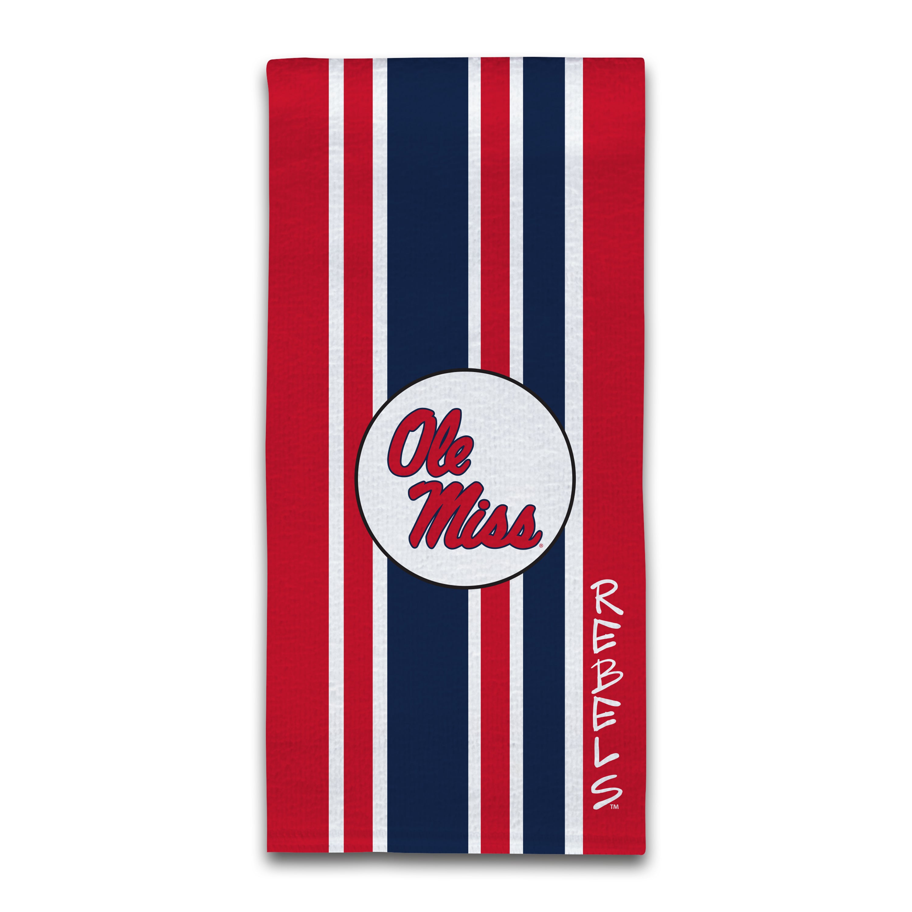 Magnolia Lane Ole Miss Stripe Towel