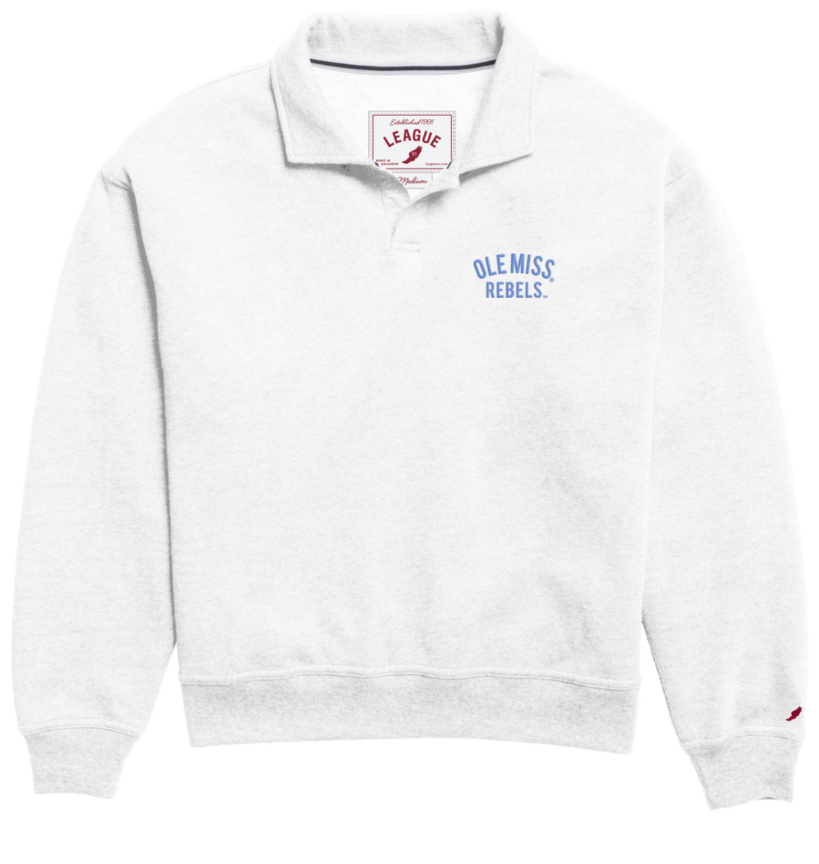 League Womens Ole Miss Varsity Sweatshirt