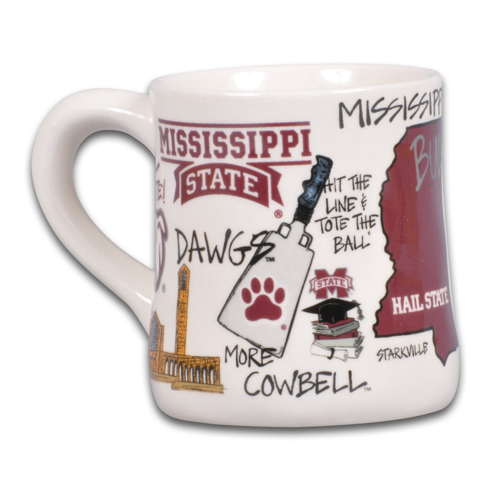 Magnolia Lane Mississippi State Icon Mug