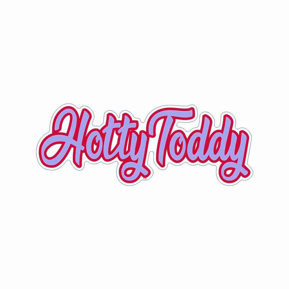 Craftique Hotty Toddy Script 4" Decal
