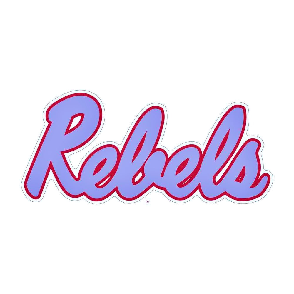Craftique Rebels Script 4" Decal