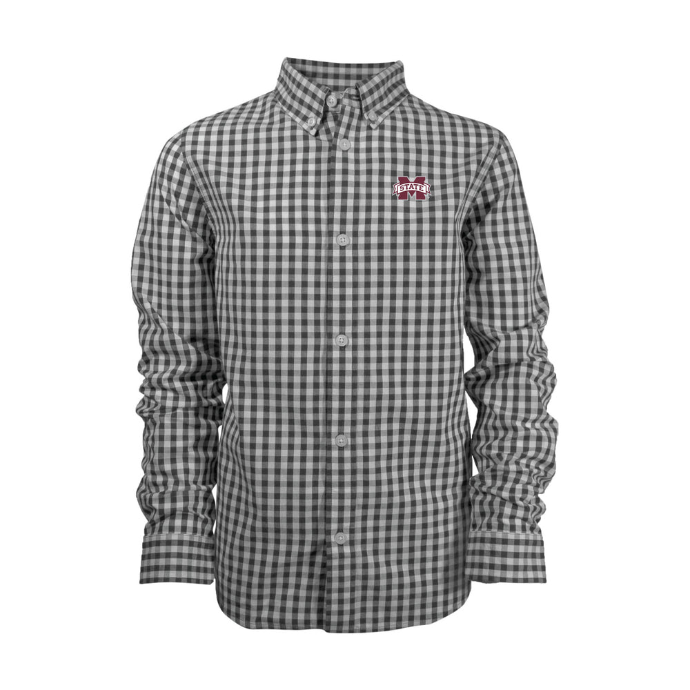 Garb Infant and Youth Callahan Black/White Button-Up Shirt