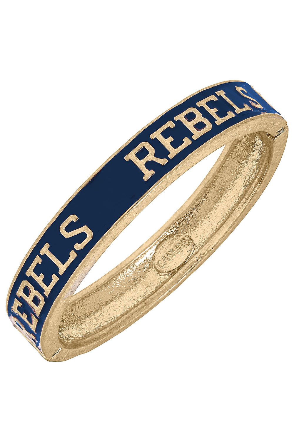 Ole Miss Enamel Hinge Bangle