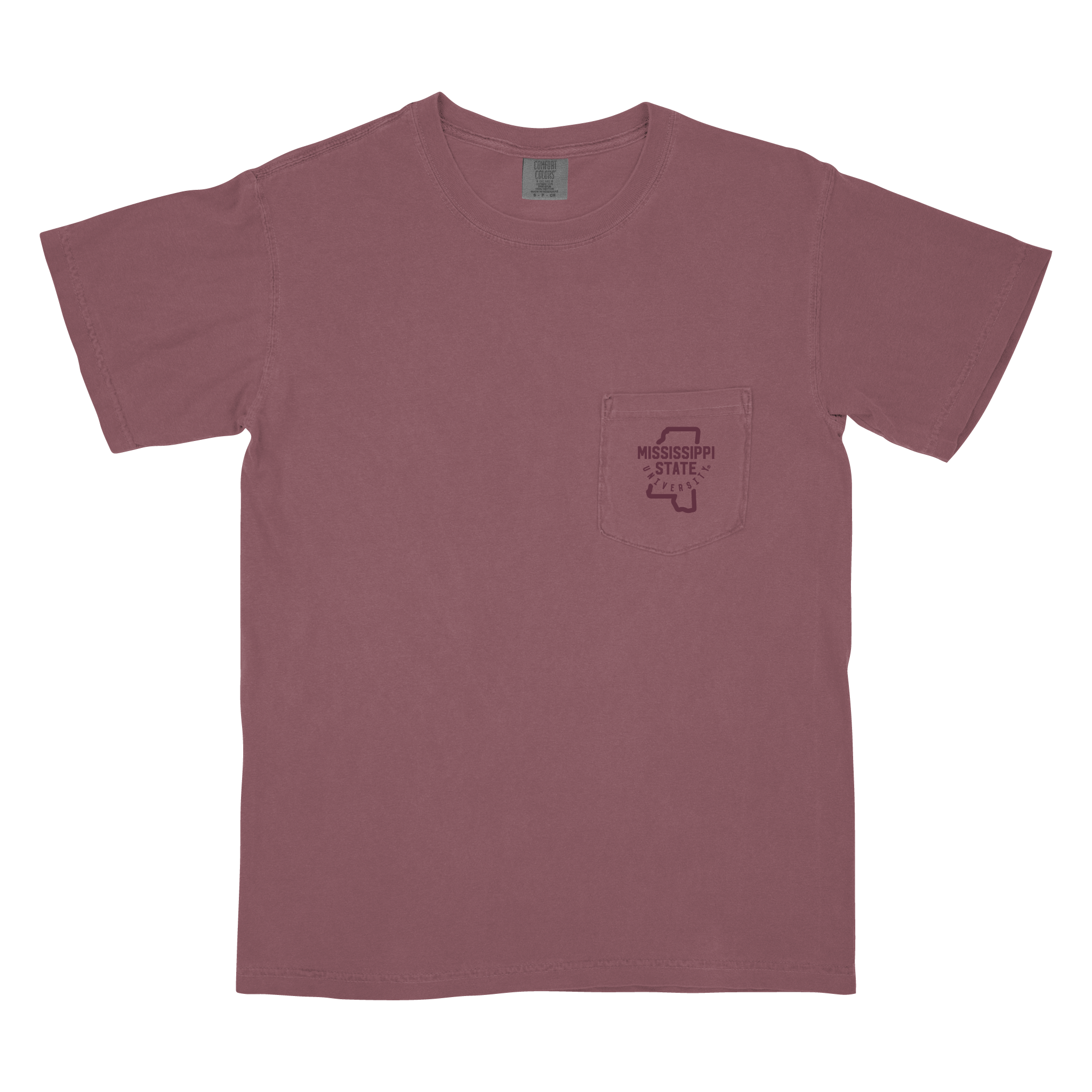 Comfort Color Mississippi State Campus Collage Tee