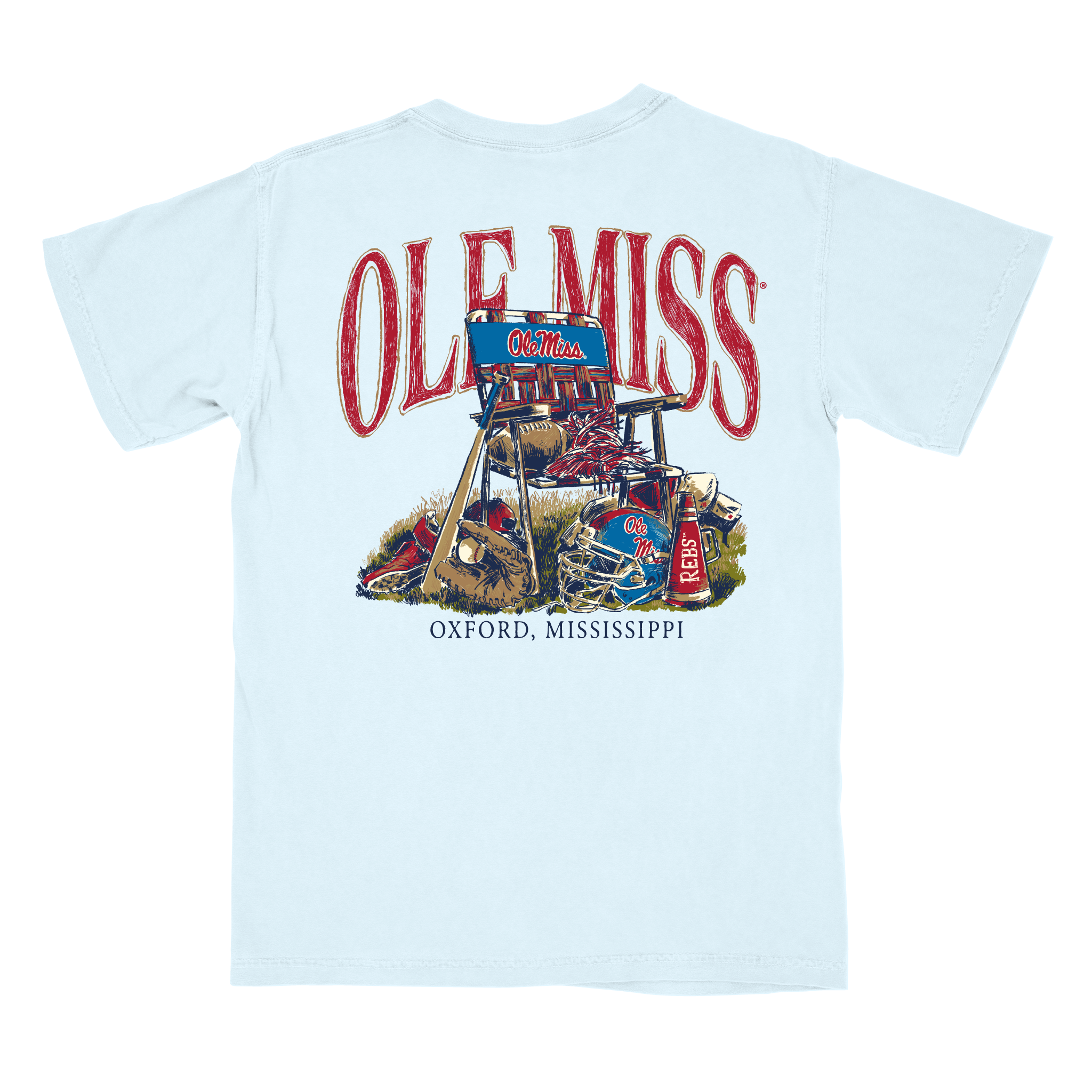 B-Unlimited Ole Miss pocket tee