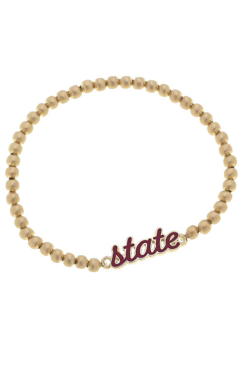 Mississippi State Script Stretch bracelet