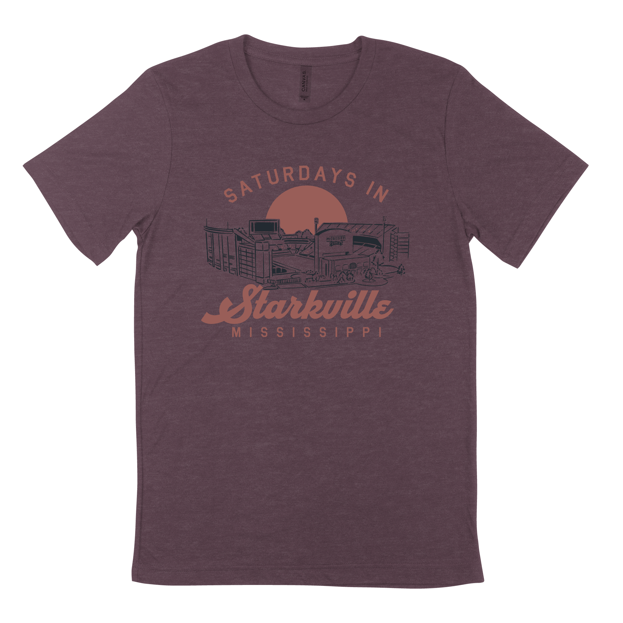 Bella Canvas "Saturdays In Starkville" Tee