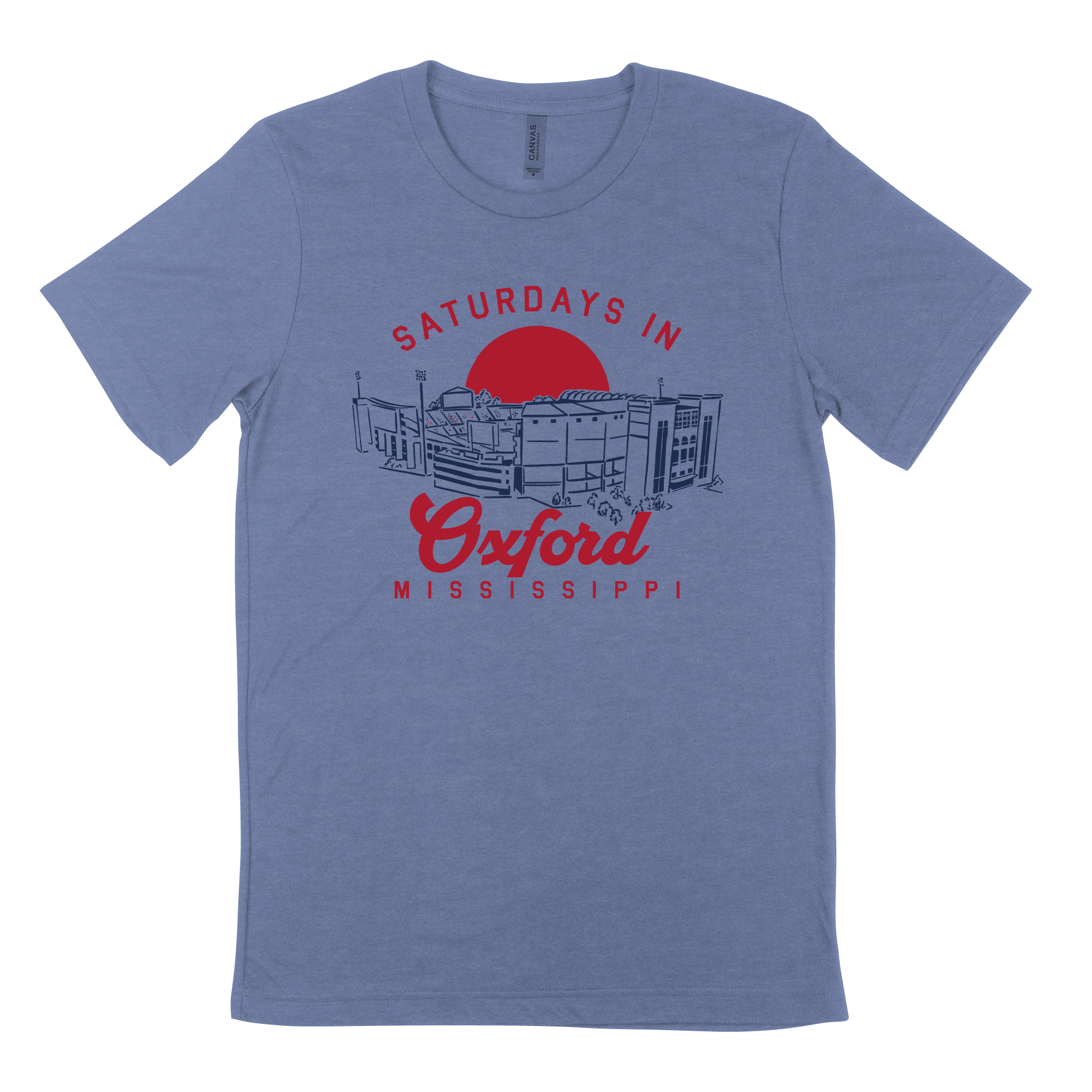 Bella Canvas "Saturdays In Oxford" T-Shirt