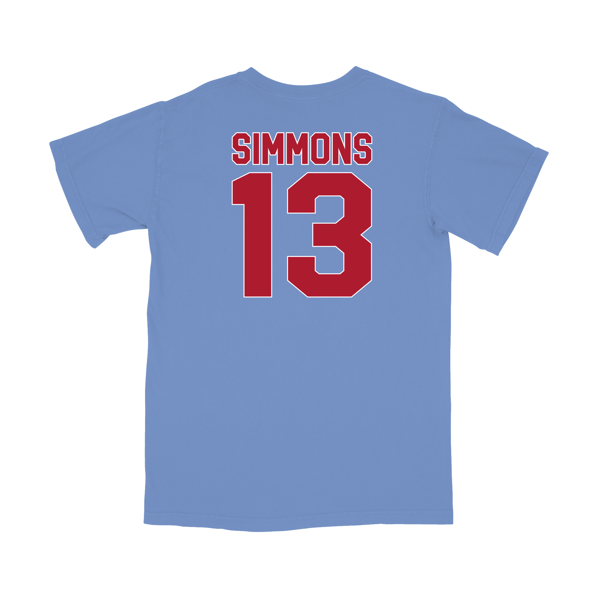 Austin Simmons T-Shirt Jersey- Powder Blue