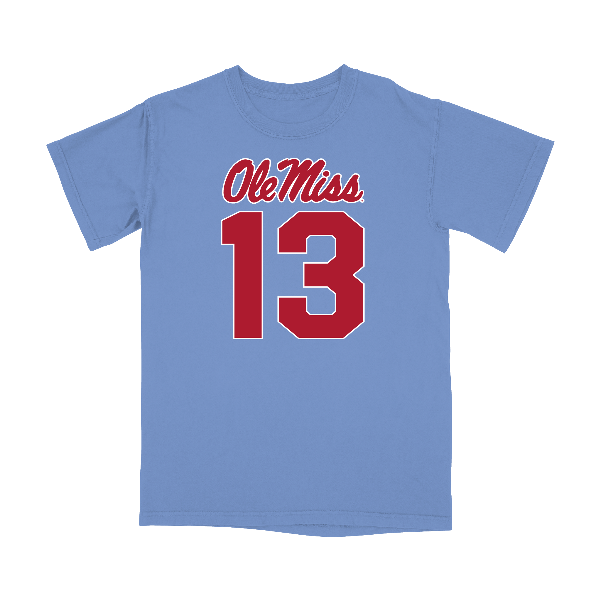 Austin Simmons T-Shirt Jersey- Powder Blue