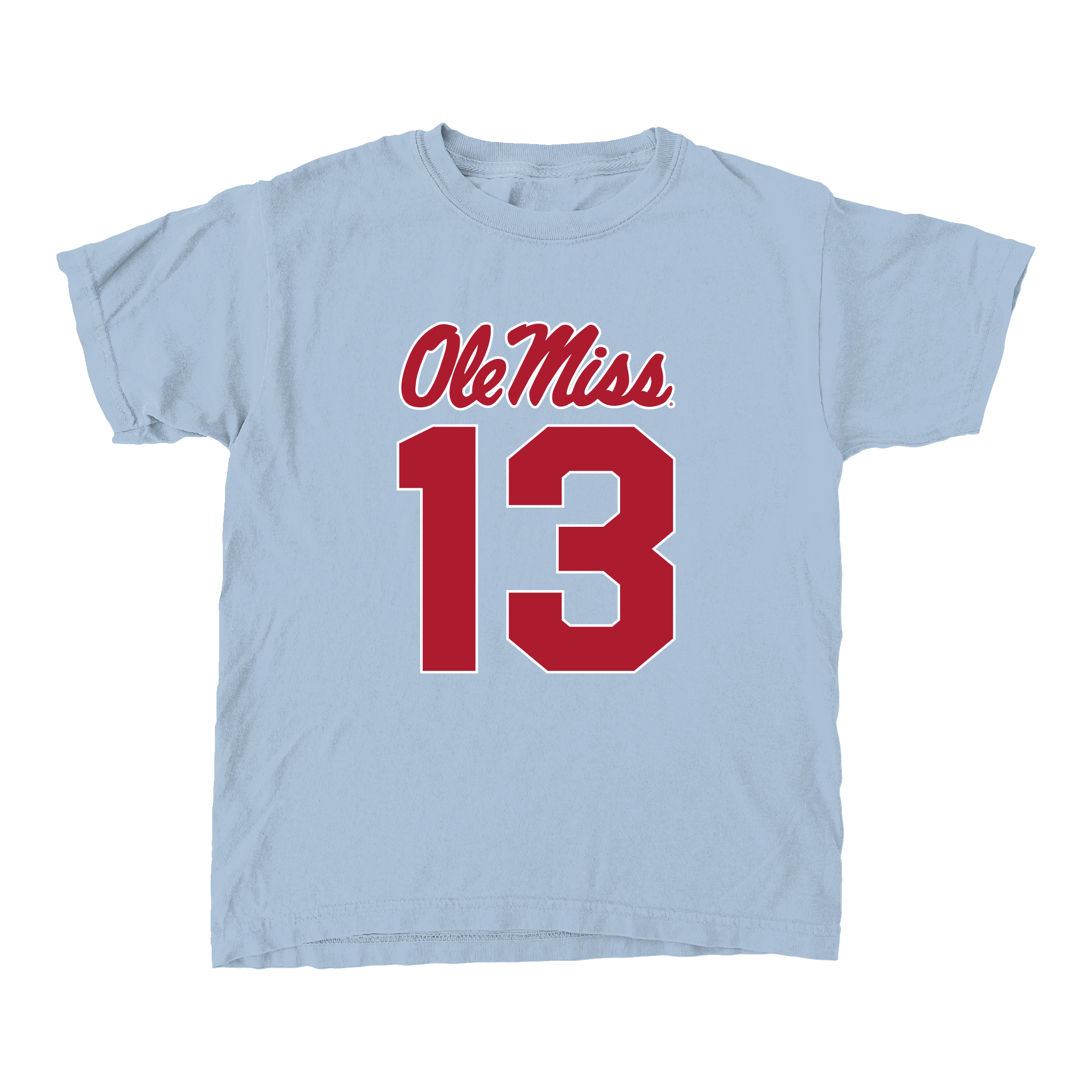 Austin Simmons T-Shirt Jersey- Youth- Powder Blue