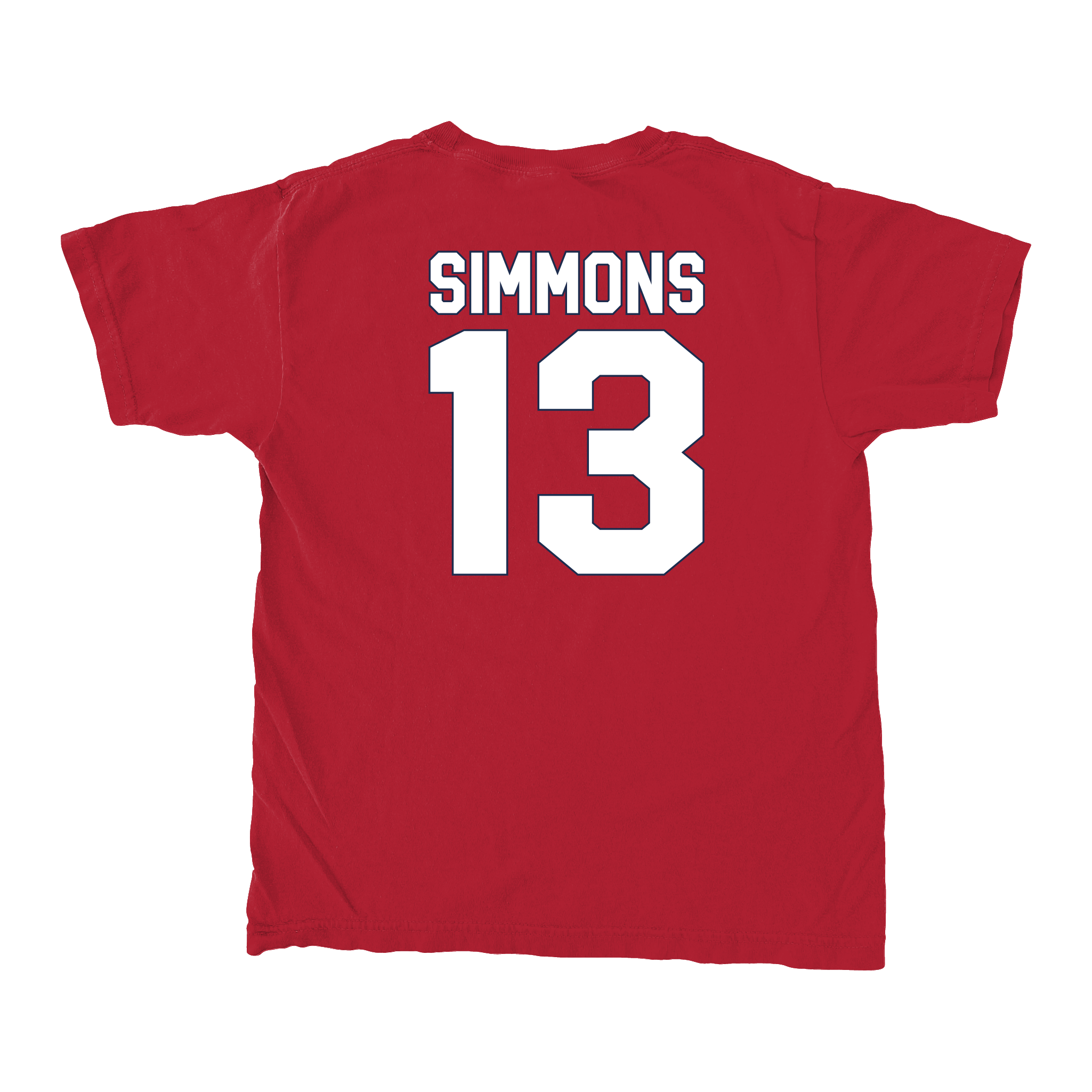 Austin Simmons T-Shirt Jersey- Red