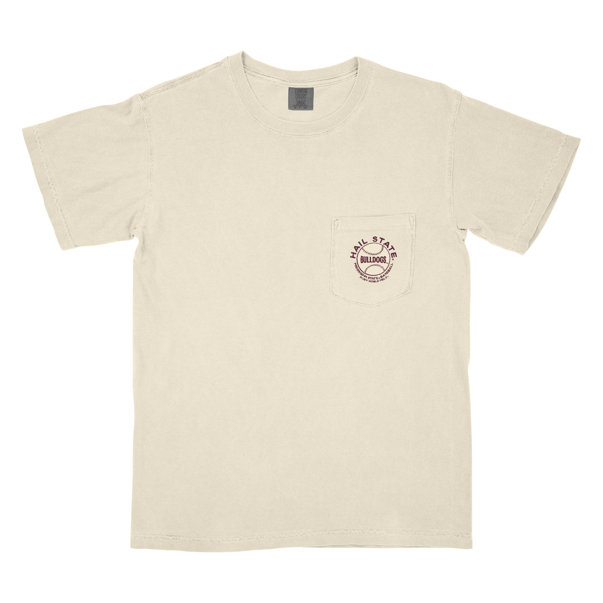 Comfort Color Mississippi State Baseball "Strike" Tee