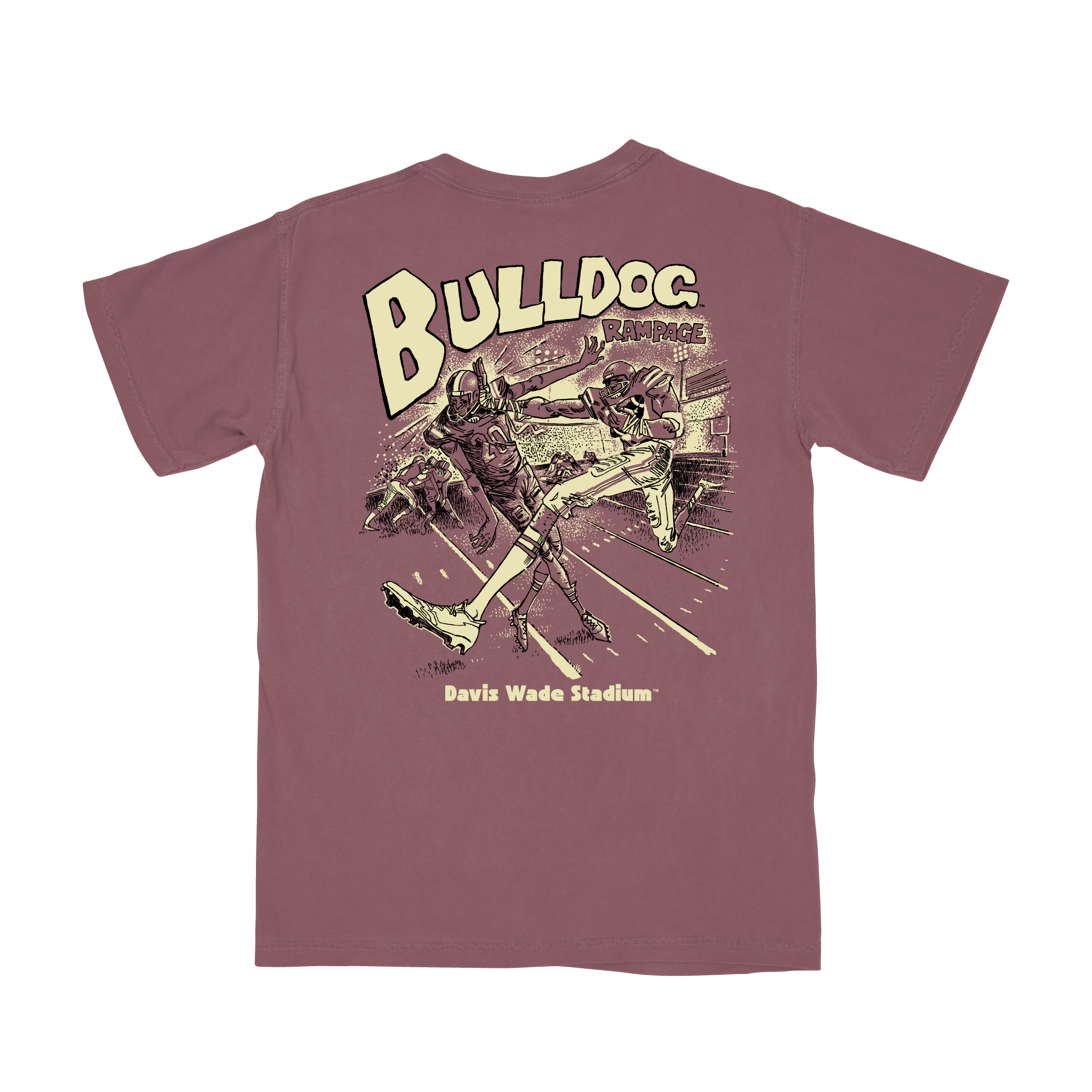 Comfort Color Mississippi State "Defensive Rampage" Tee