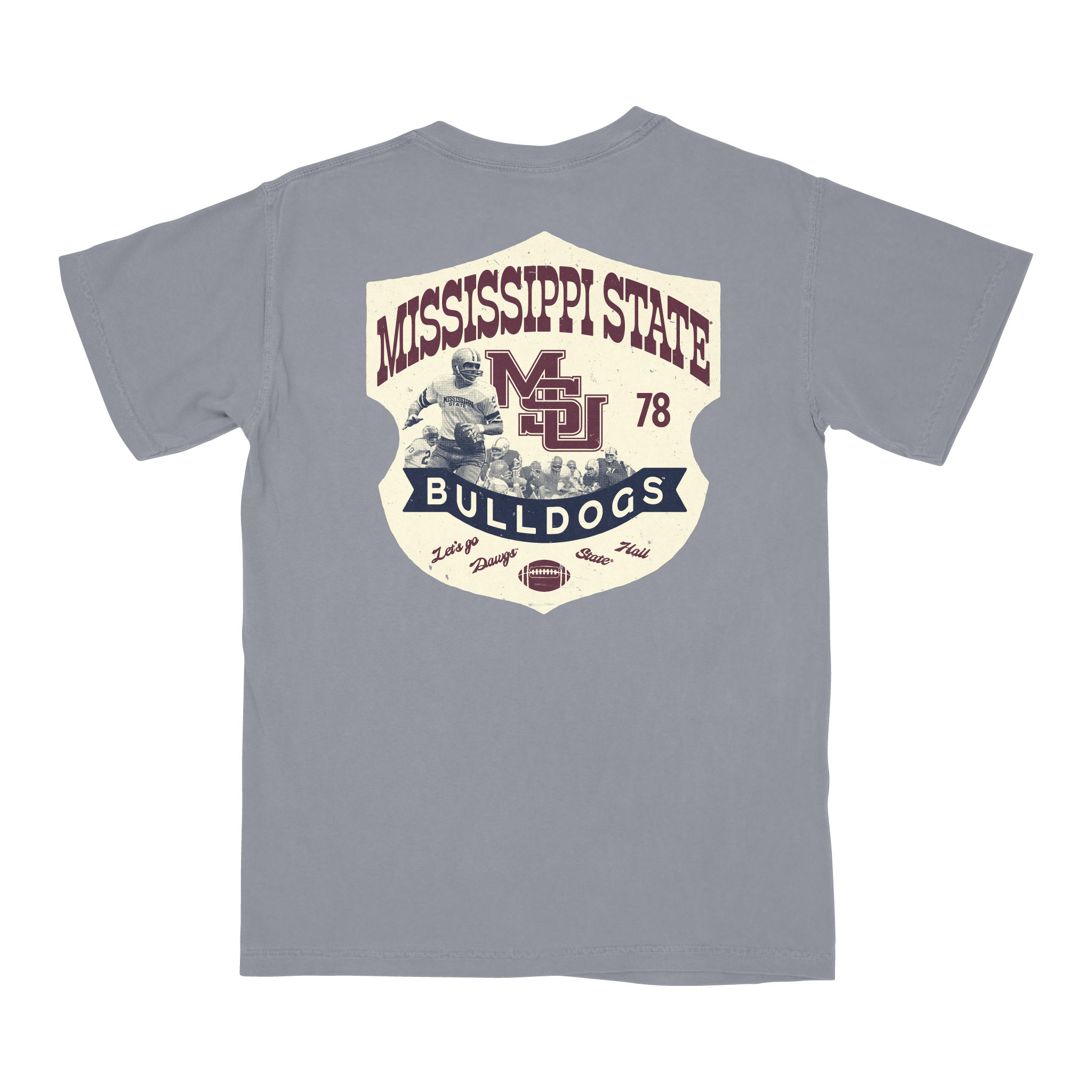 Comfort Color Mississippi State Athletics Vault Tee