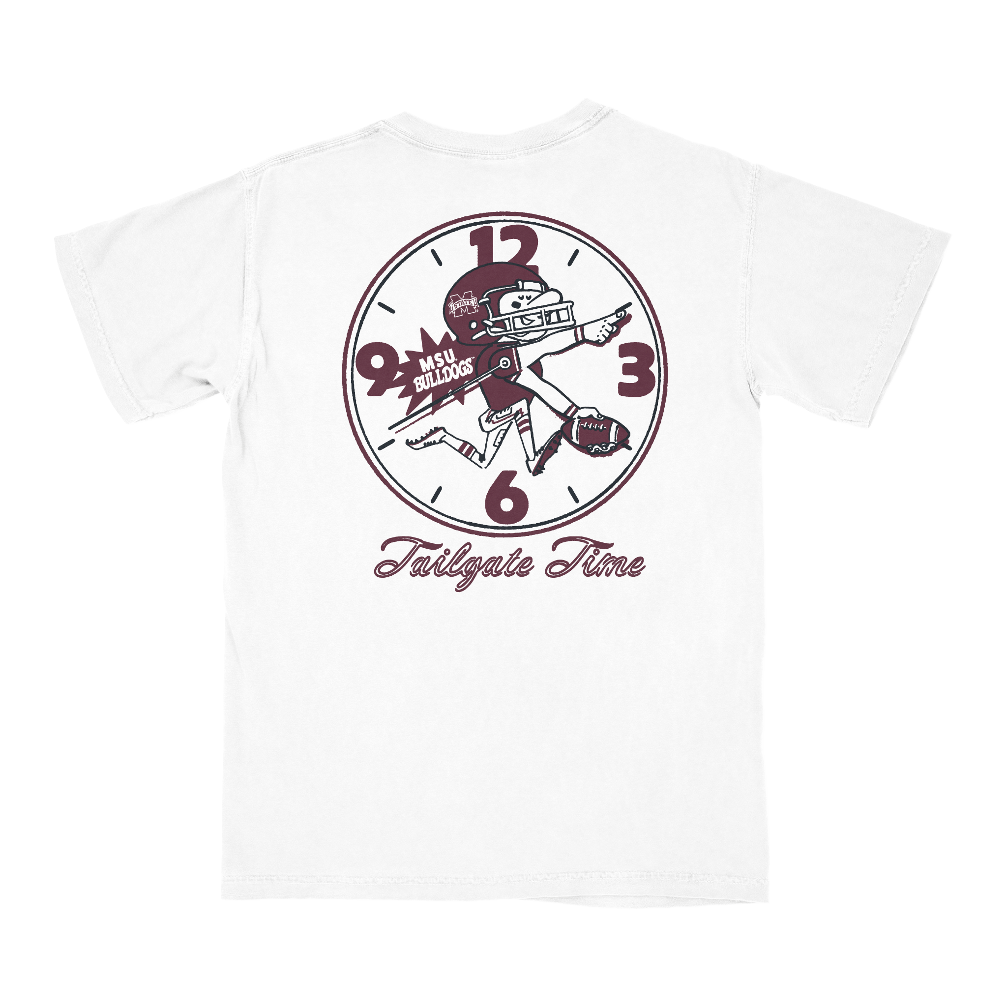 Comfort Color Mississippi State "Tailgate Time" Tee
