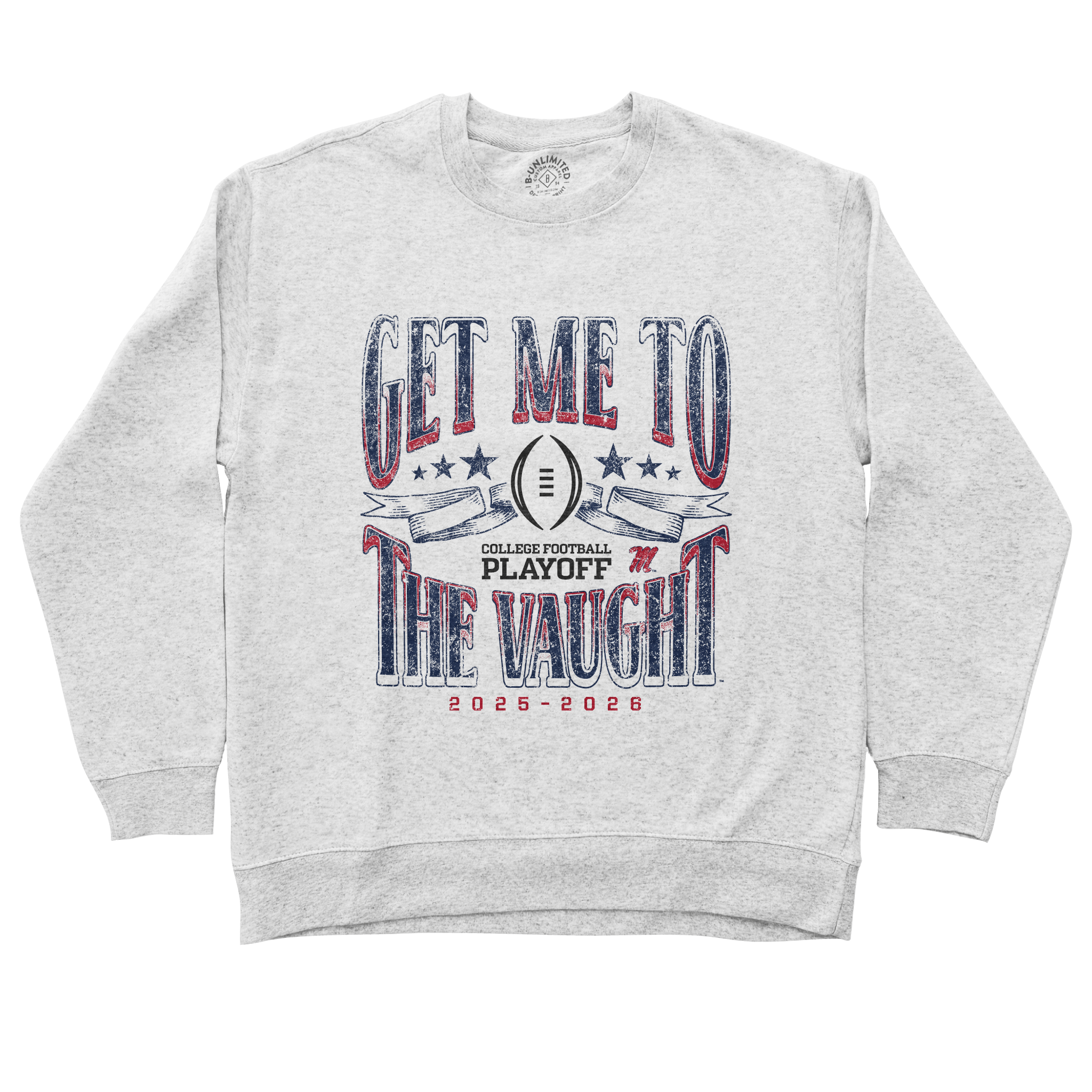Ash Crewneck Sweatshirt- Get me to the Vaught