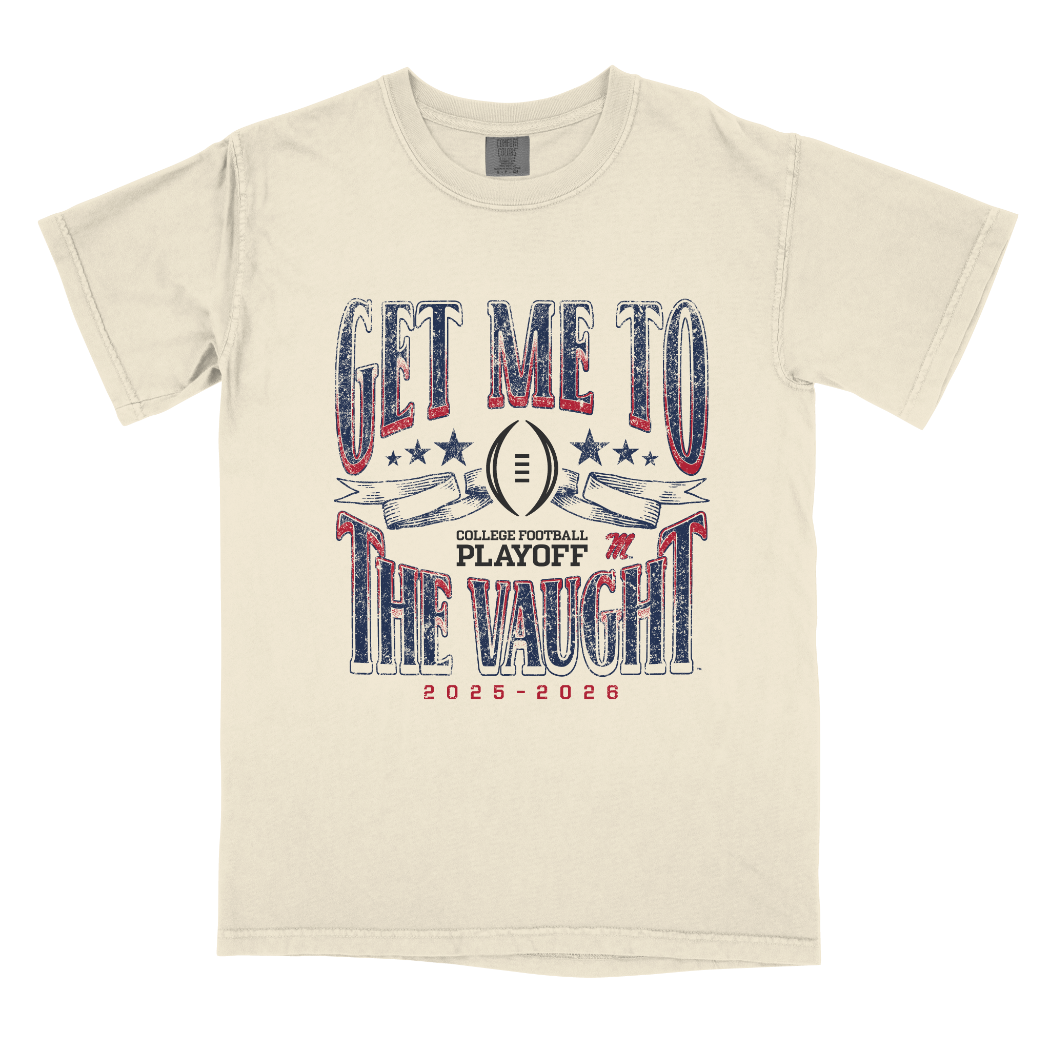 Comfort Colors Ivory T-Shirt- Get me to the Vaught