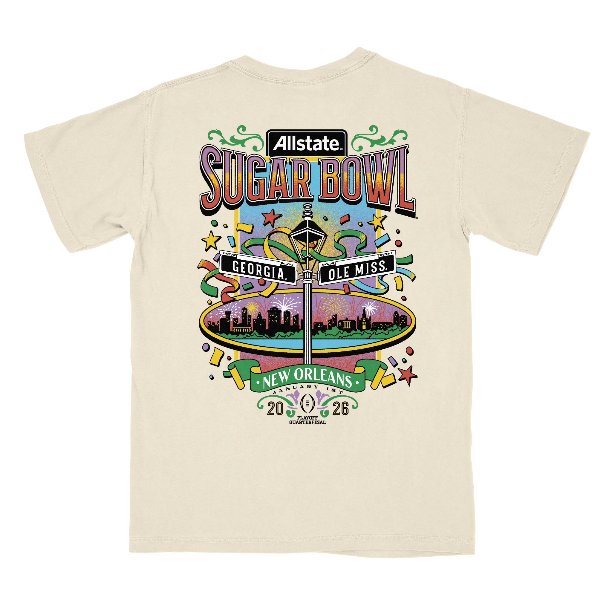 Comfort Colors- Sugar Bowl Bourbon Street Design