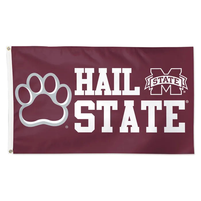 Mississippi State Deluxe 3x5 Hail State Flag