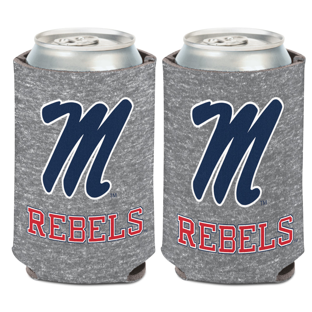 Ole Miss Rebels Heather Grey Can Cooler