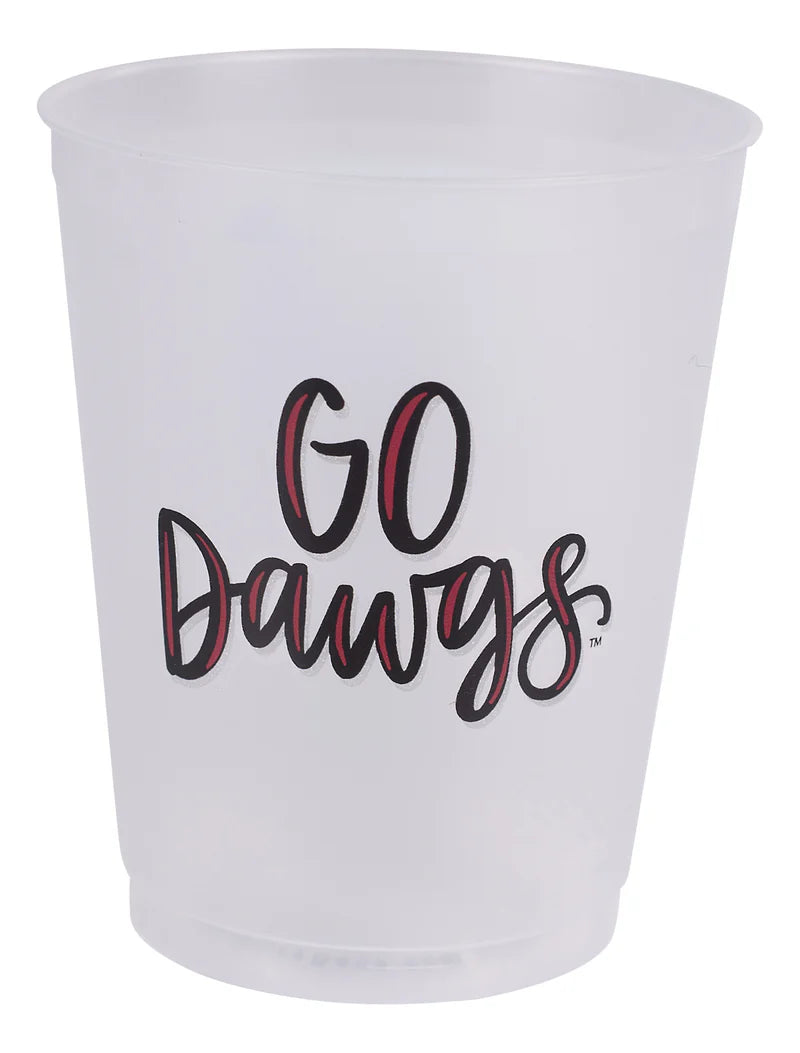 Mississippi State Mascot Frosted Cups (set of 8)