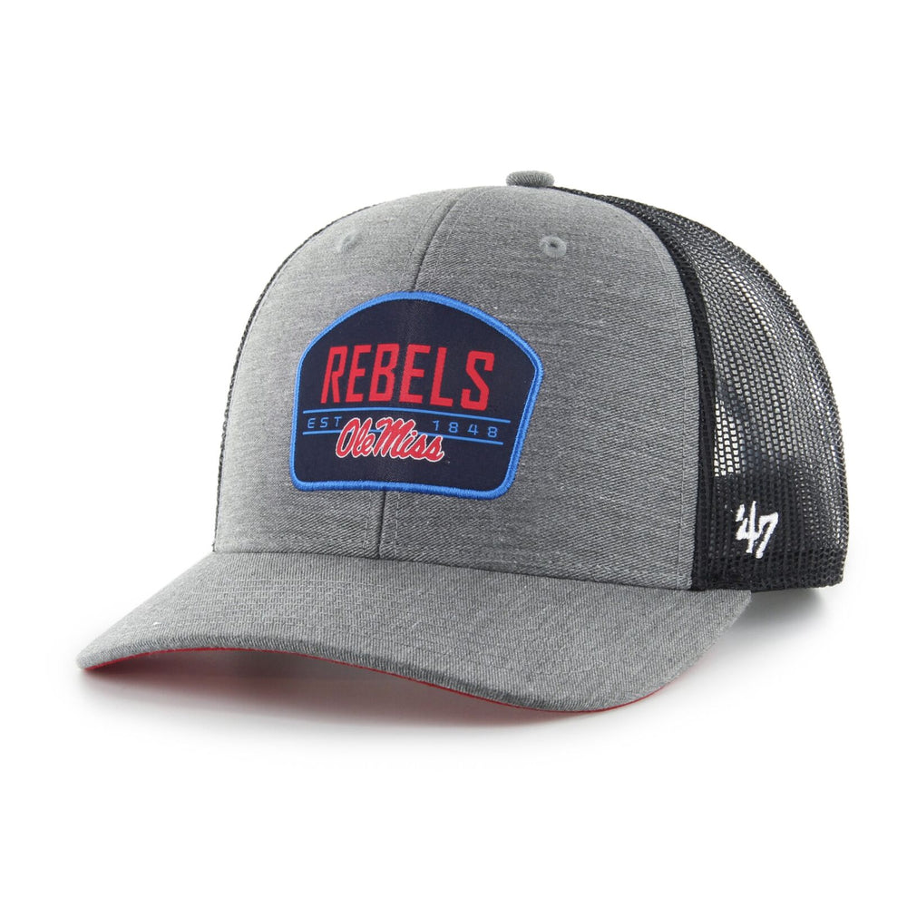 47 Brand Ole Miss Slate Trucker Hat