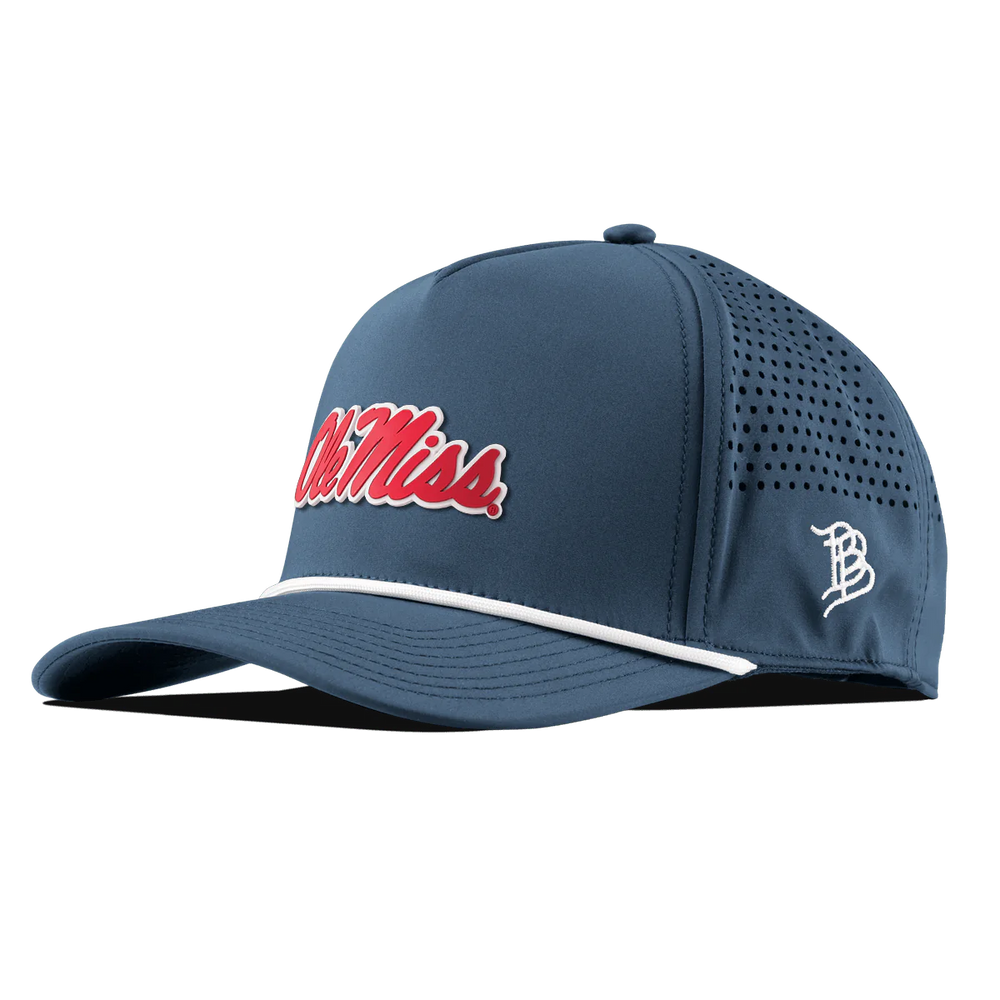 Branded Bills- Navy Ole Miss Rope Cap – The College Corner