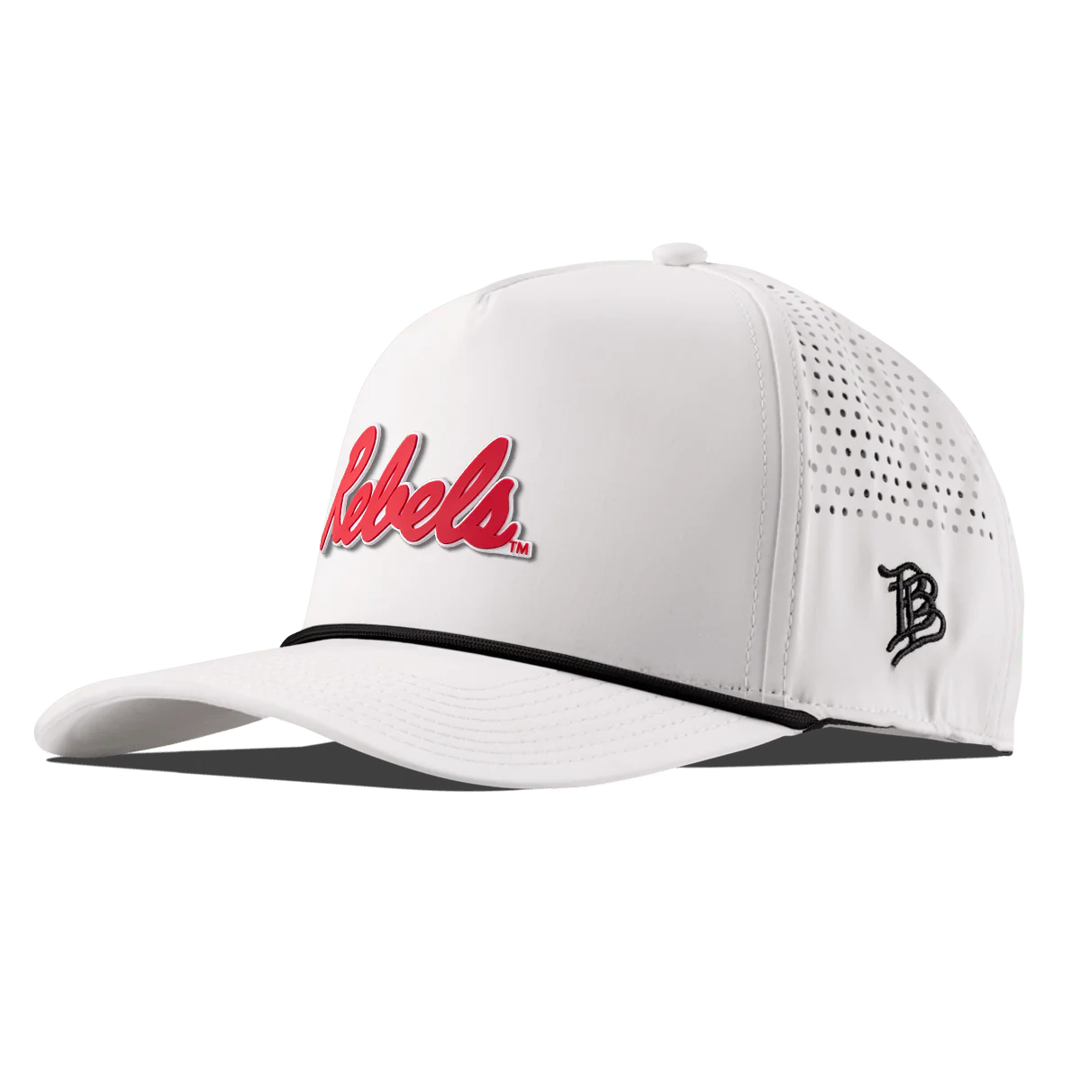 Branded Bills- White Rebels Rope Cap