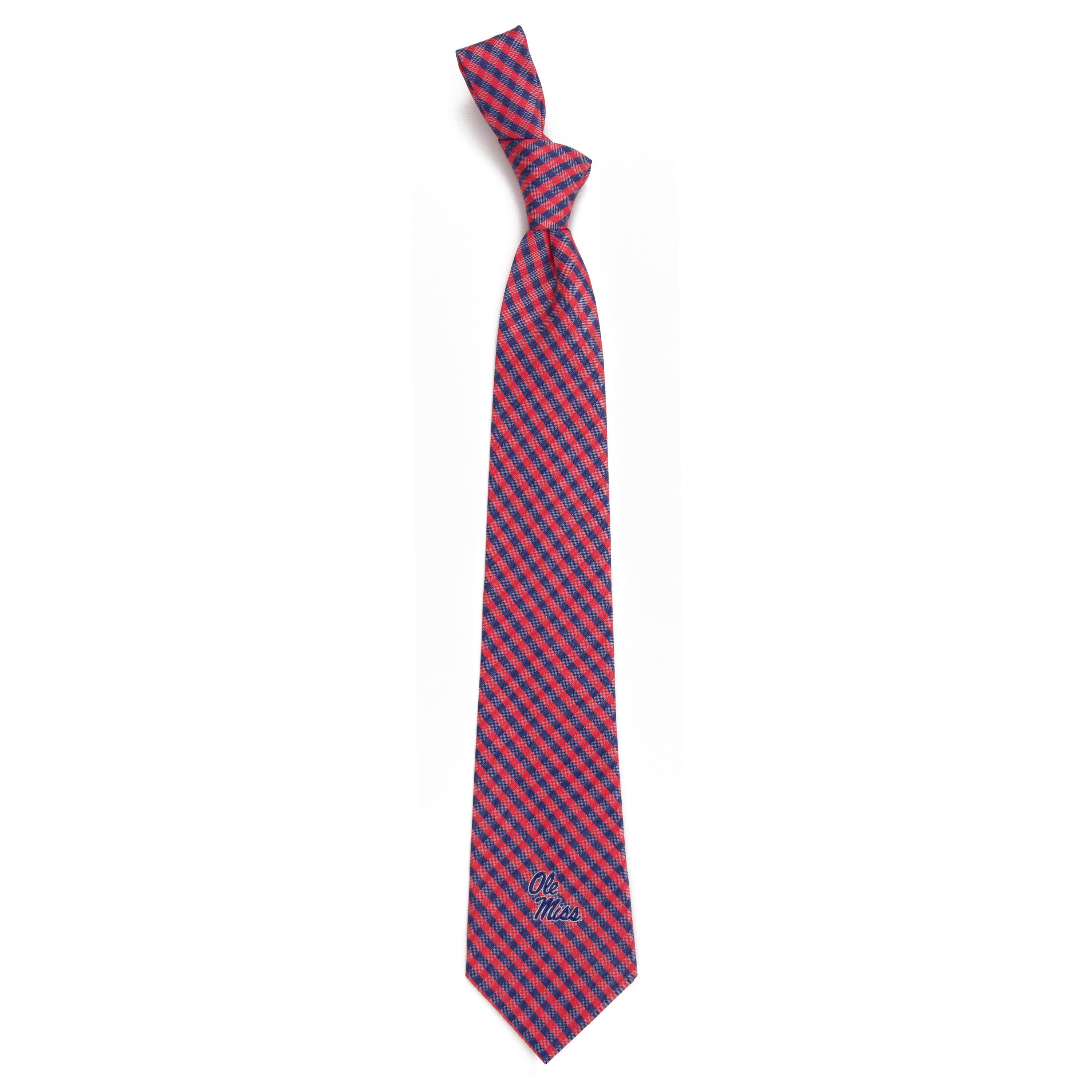 Ole Miss Gingham Tie