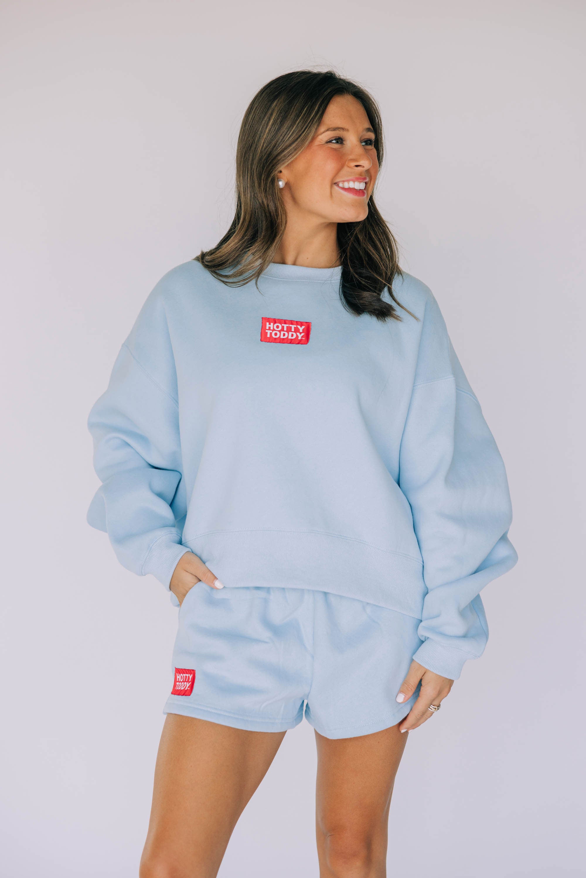 The Becca- Powder Blue- Hotty Toddy Woven Patch