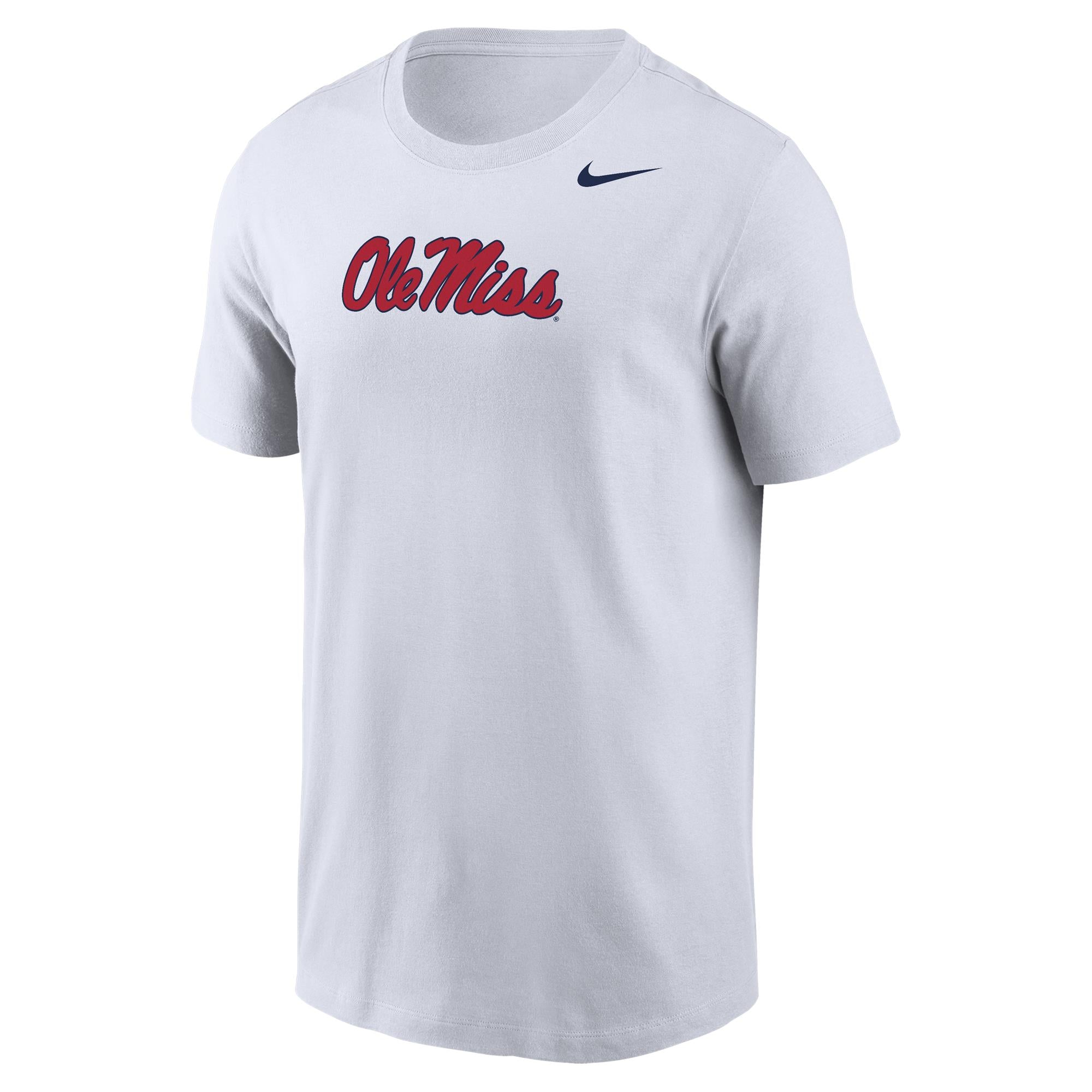 White Dri-Fit Ole Miss T-Shirt