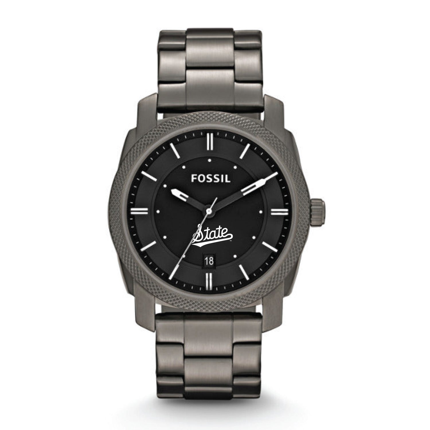 Men's Fossil Stainless Steel Watch- Script State