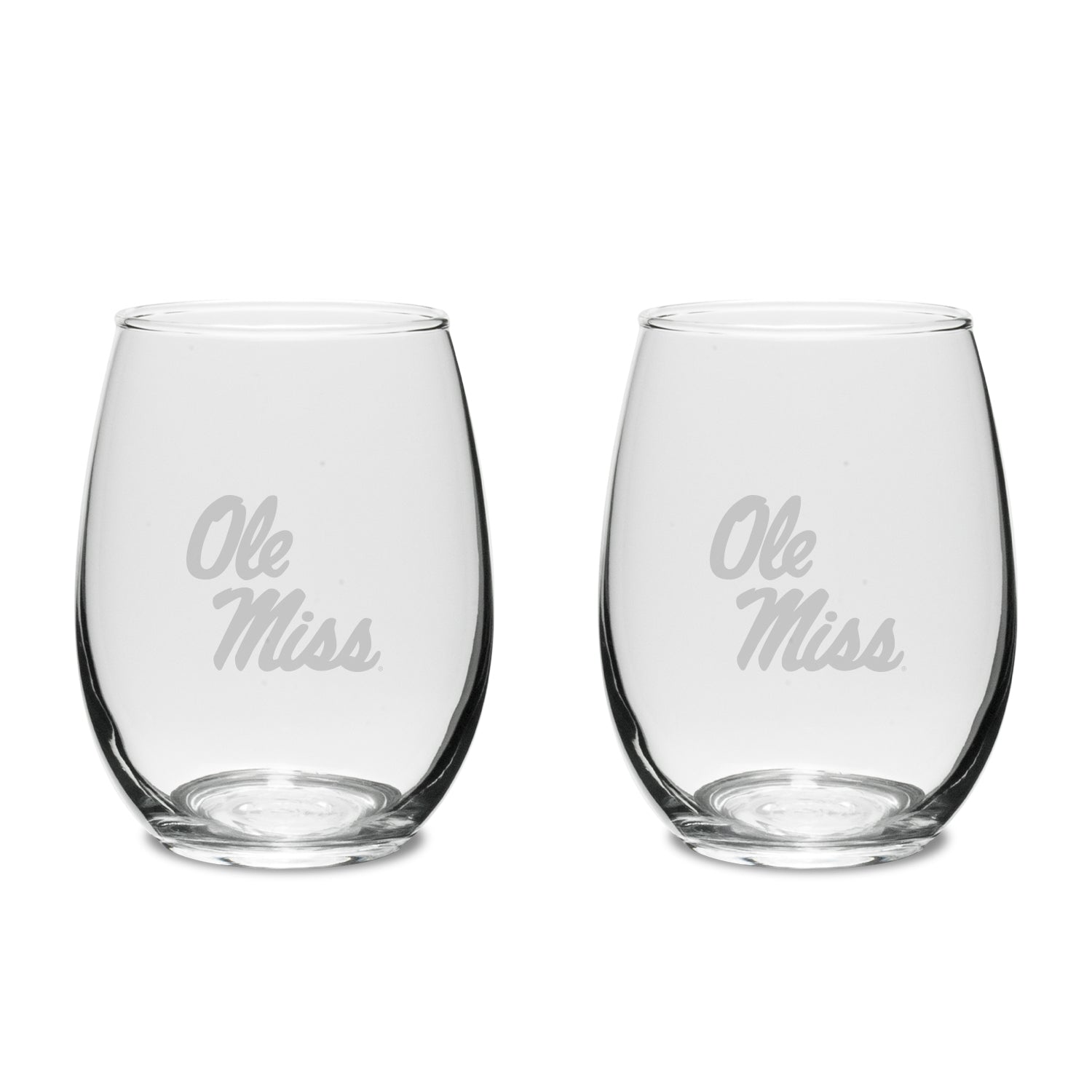 Campus Crystal Set of 2 Stemless wine Glasses