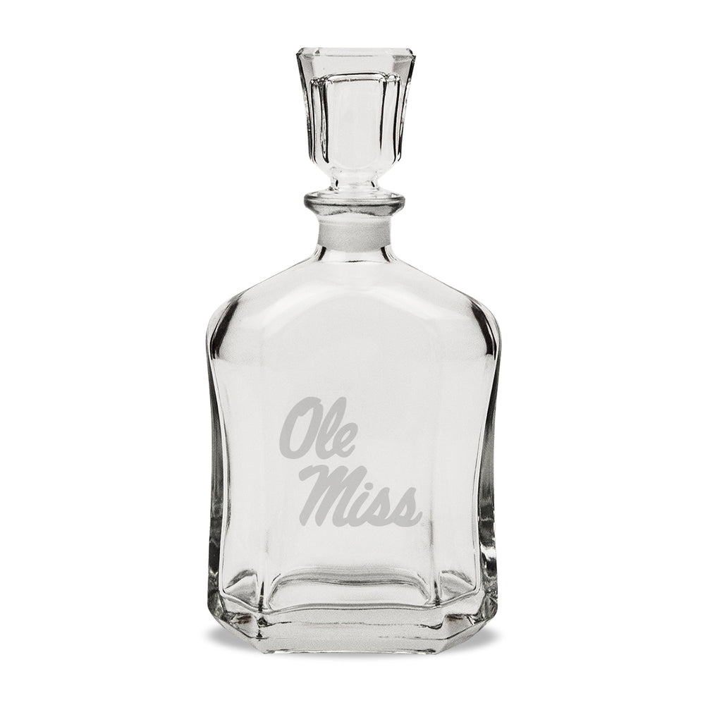 Campus Crystal Whiskey Decanter