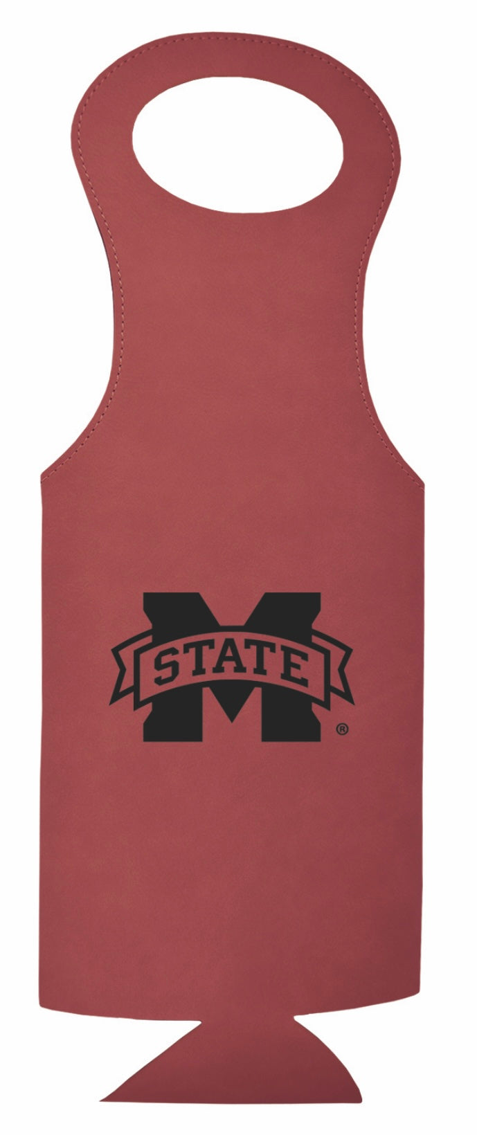 Mississippi State Velour Wine Koozie