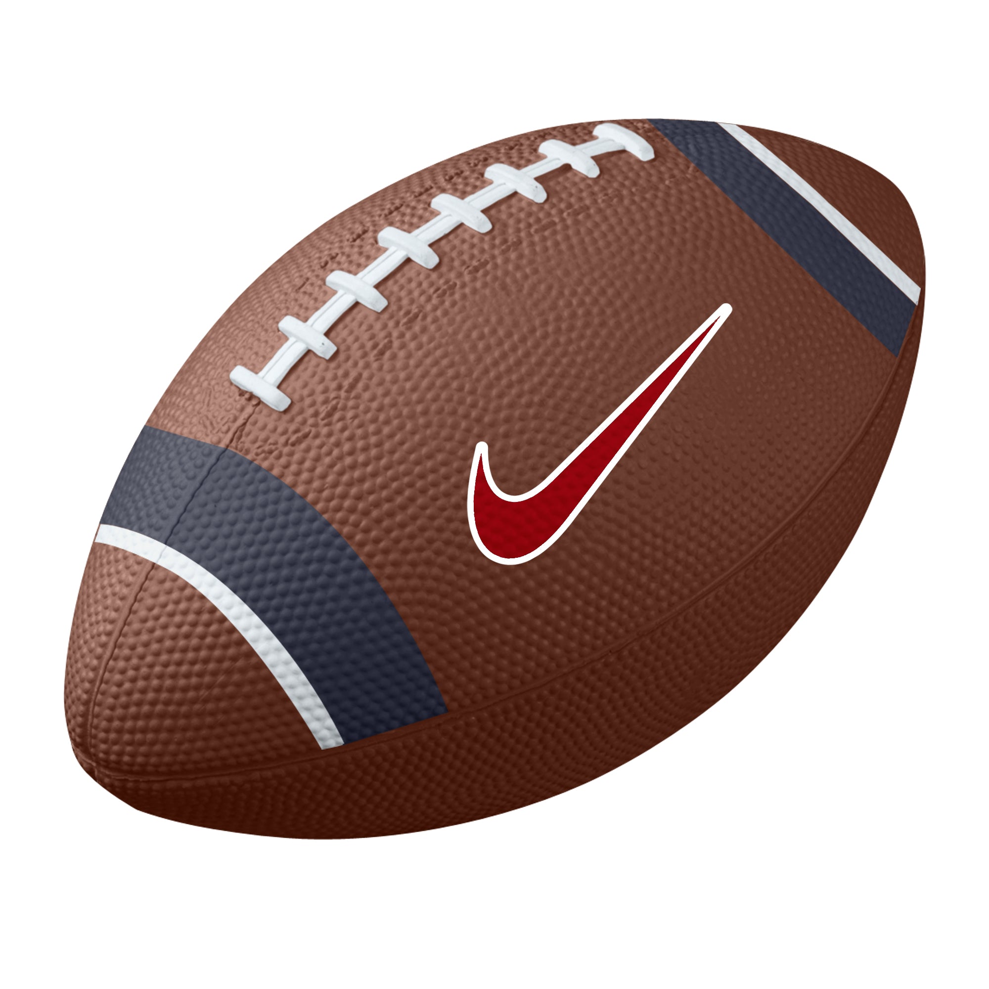 Nike Mini Rubber Football- Brown Leather with SIP