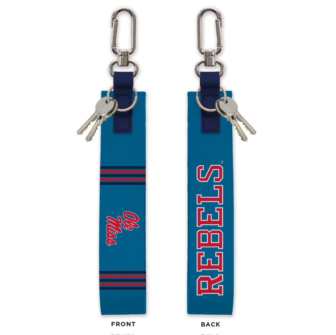 Ole Miss Oversized Strap Key Chain