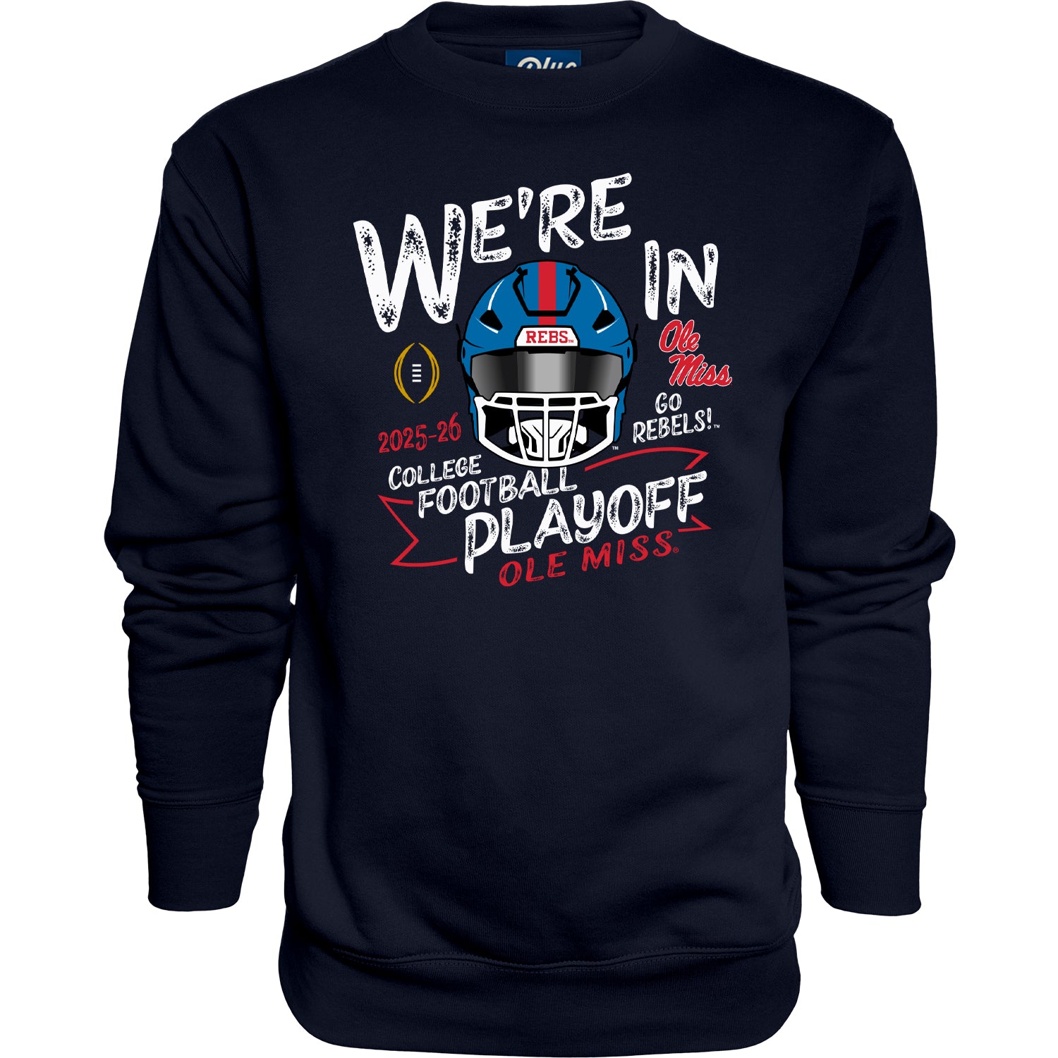 Blue 84- We're In- CFP- Navy Crewneck Sweatshirt