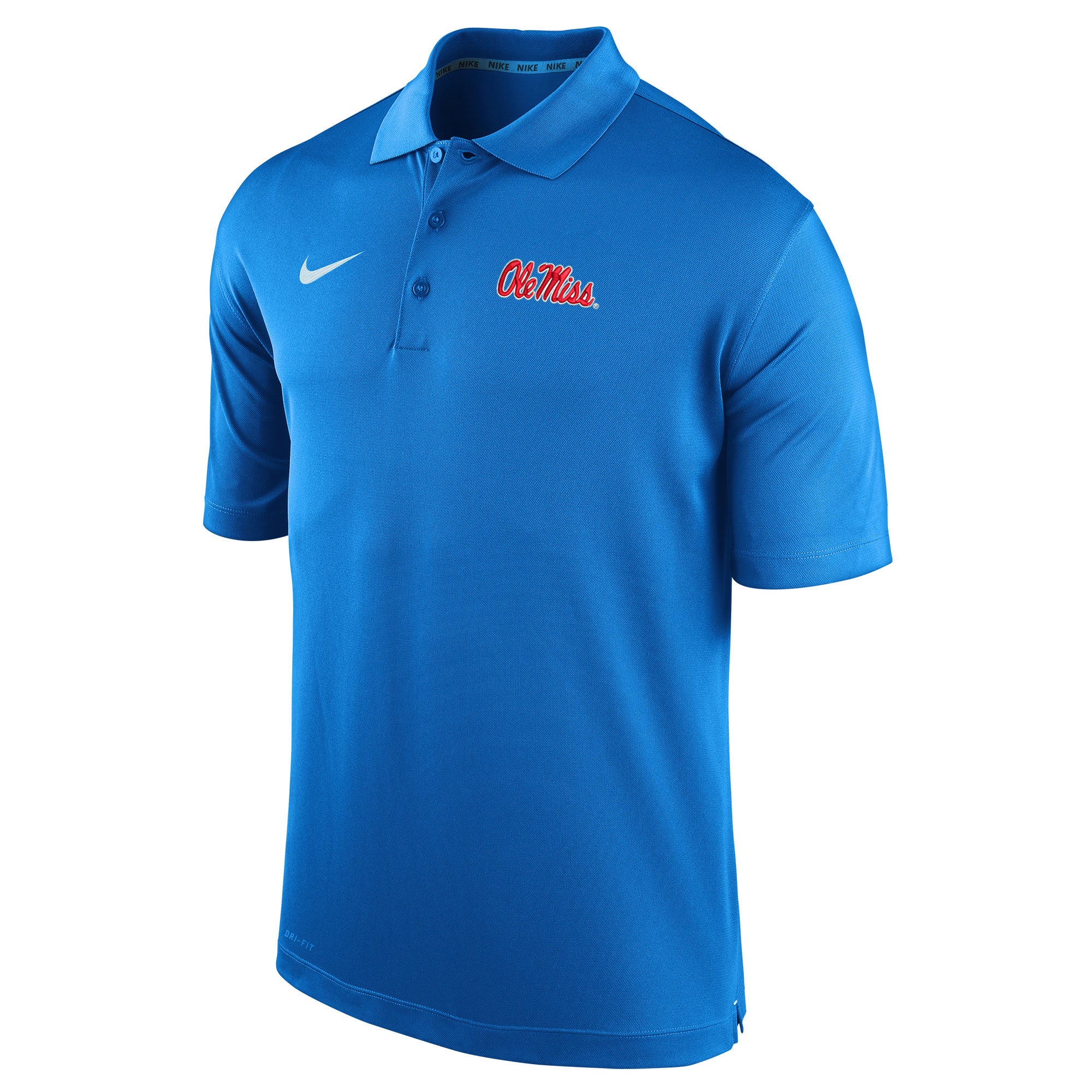 Nike Italy Blue Ole Miss Polo