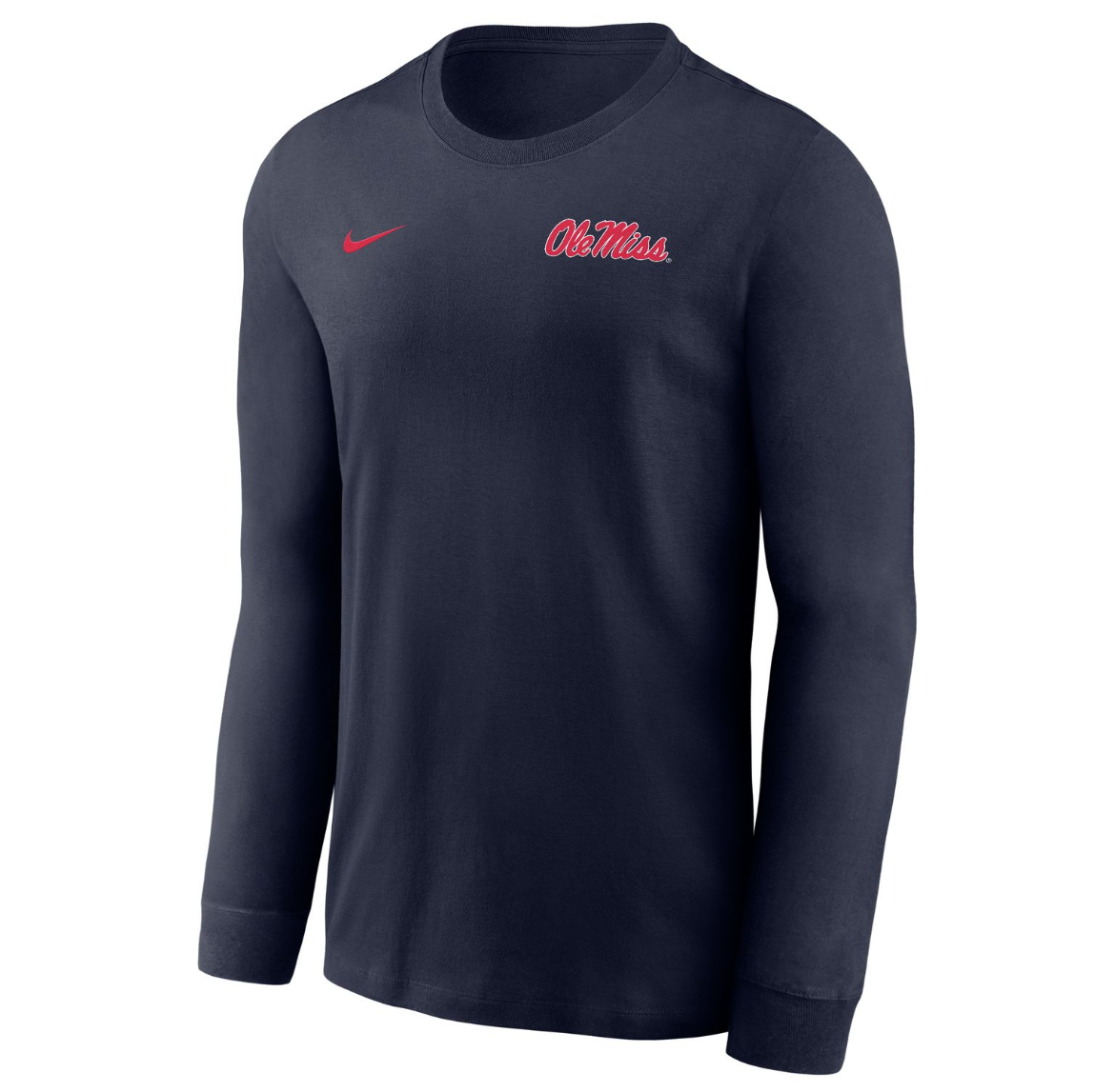 Nike Youth Long Sleeve T-Shirt - Navy