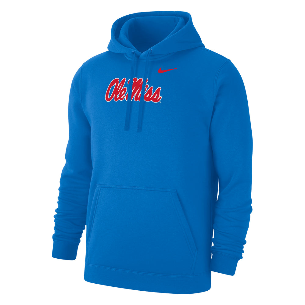 Powder Blue Ole Miss Nike Hoodie