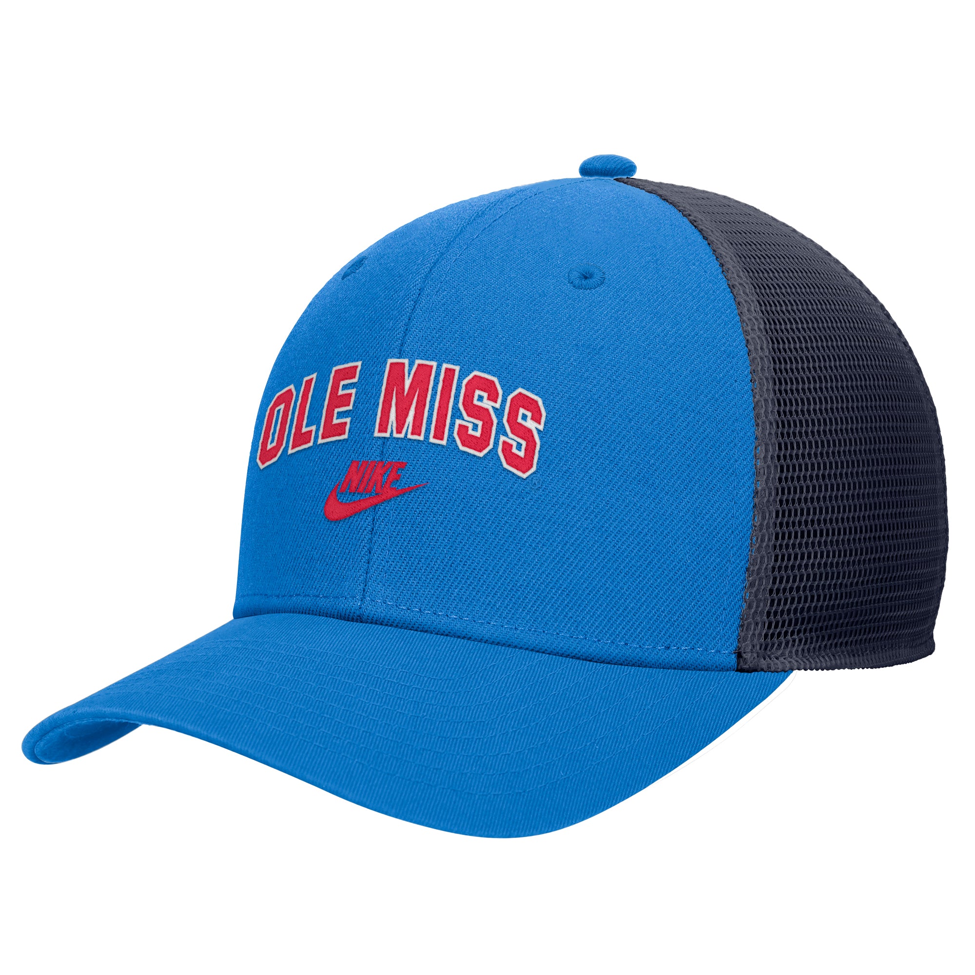 Nike Navy Str Adj Meshback Hat
