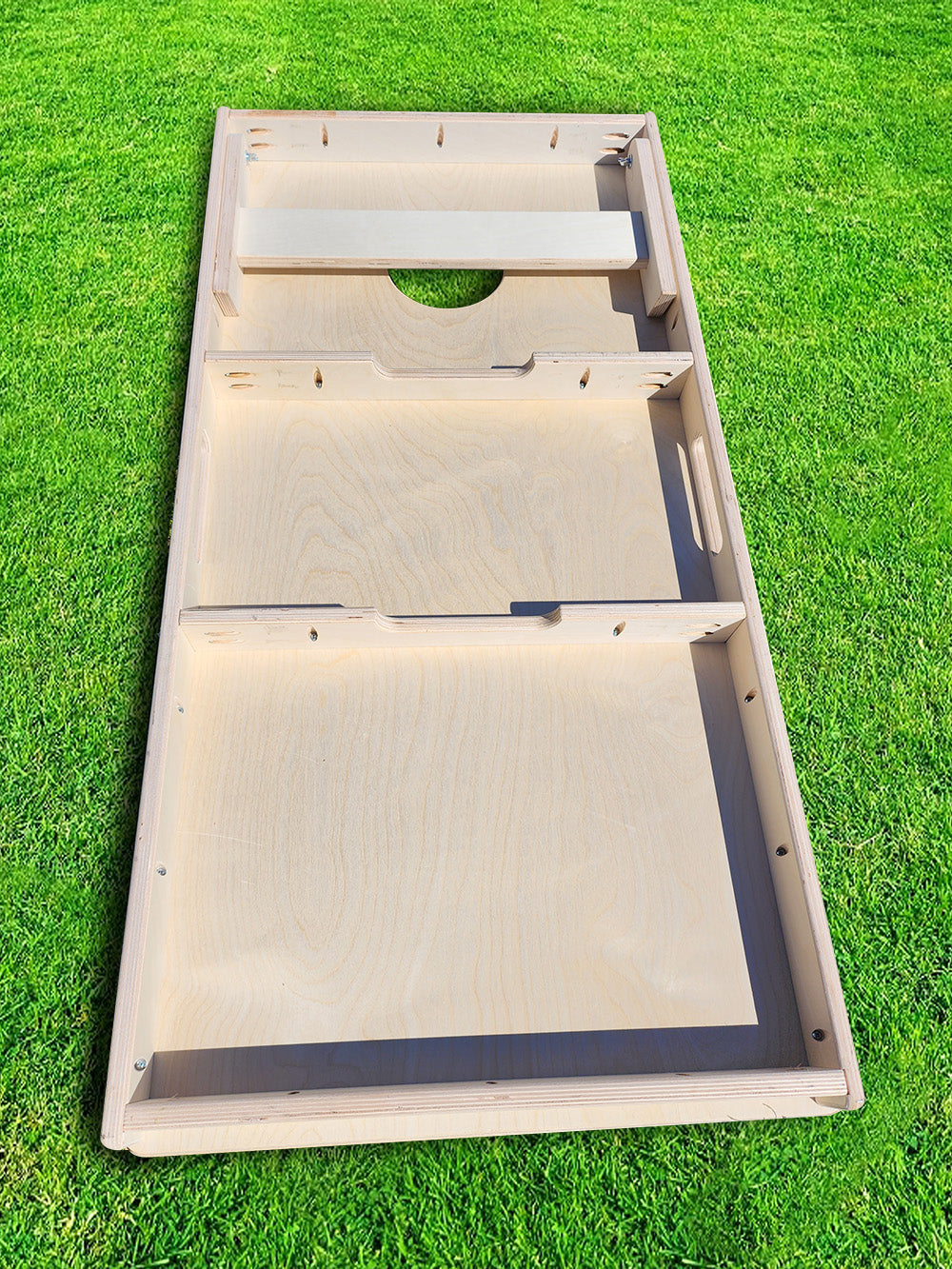 Ole Miss Rebels Hotty Toddy Powder Blue Pro Cornhole Bean Bag Toss Game 24x48 with 8 Regulation 16oz Bags