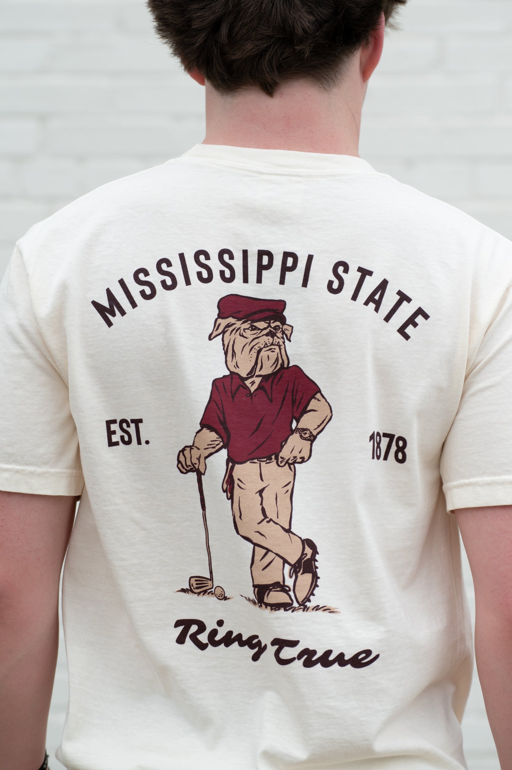 The Bully Golfer Tee - Comfort Color Ivory