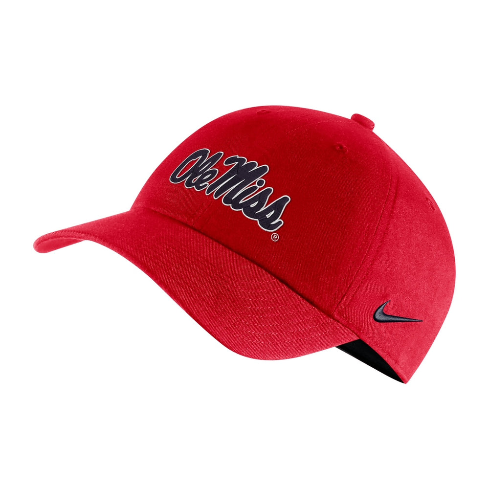 Nike Heritage86 Red Ole Miss Cap