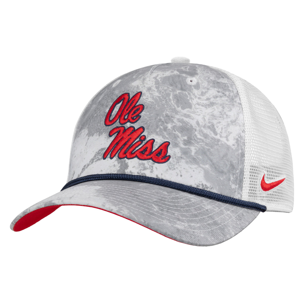 Ole Miss "Real Tree" Rope Trucker Hat