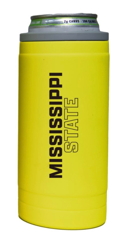 Mississippi State 20oz. Soft Touch Slim Can Coolie